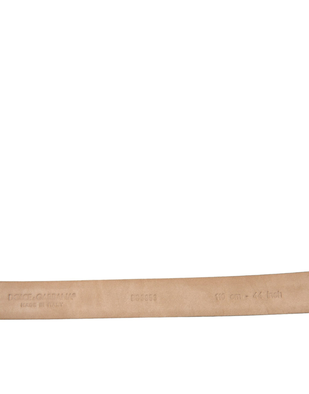 Dolce & Gabbana Brown Belt for Men detail view