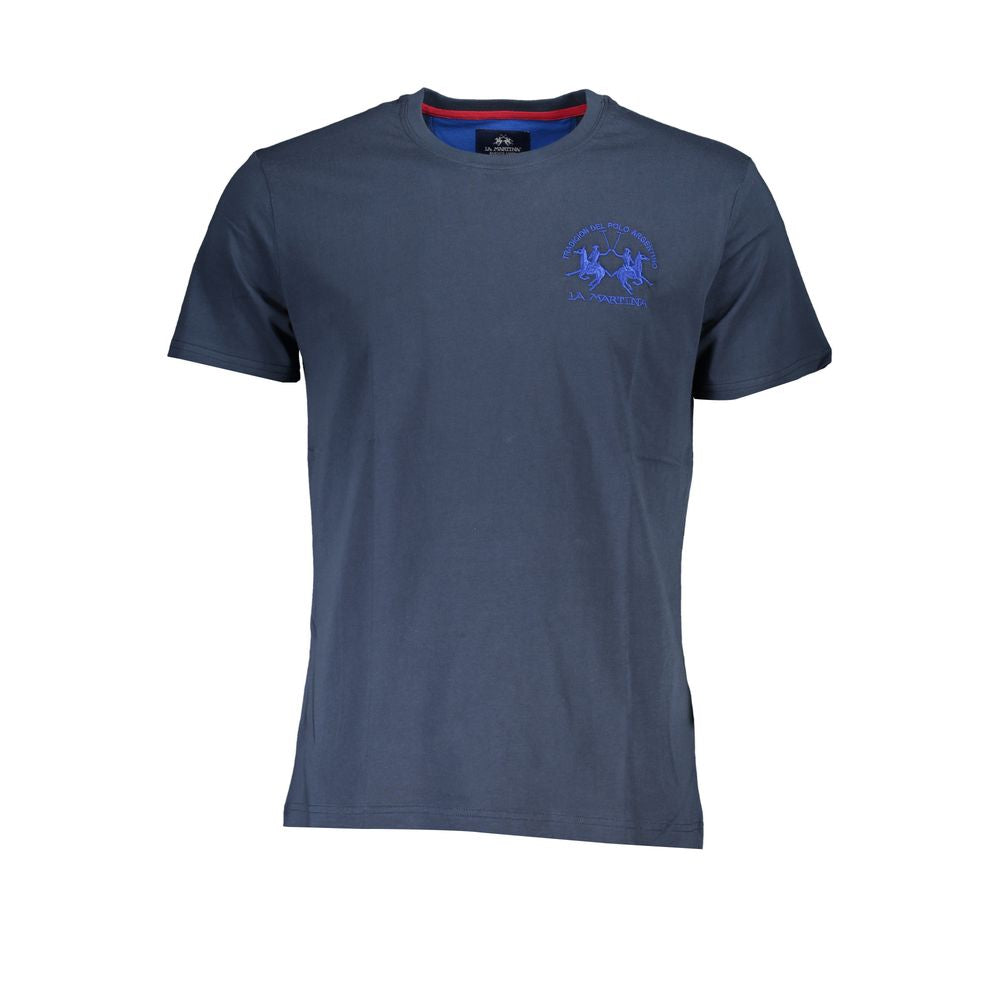La Martina Blue T-Shirt for Men