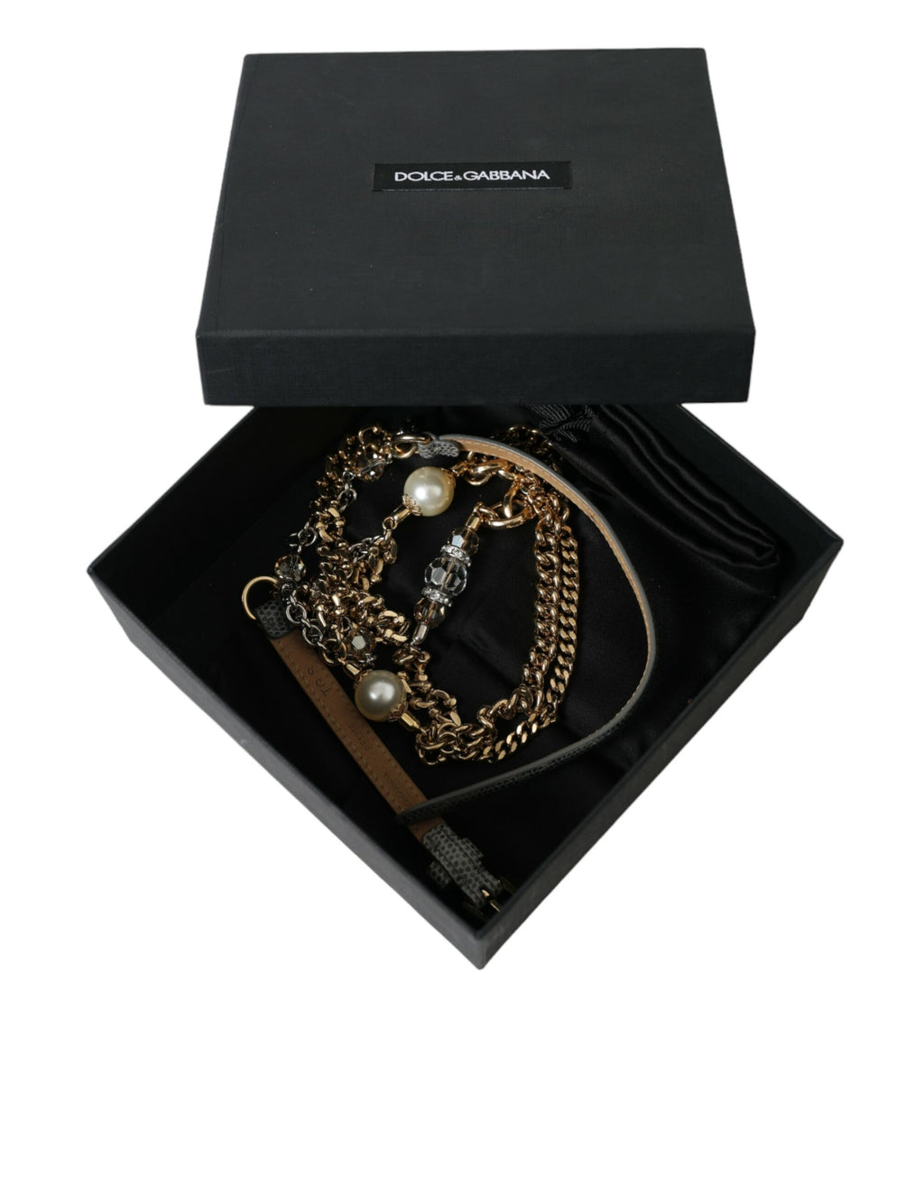 Dolce & Gabbana Blue High Waist Belts for Women additional view