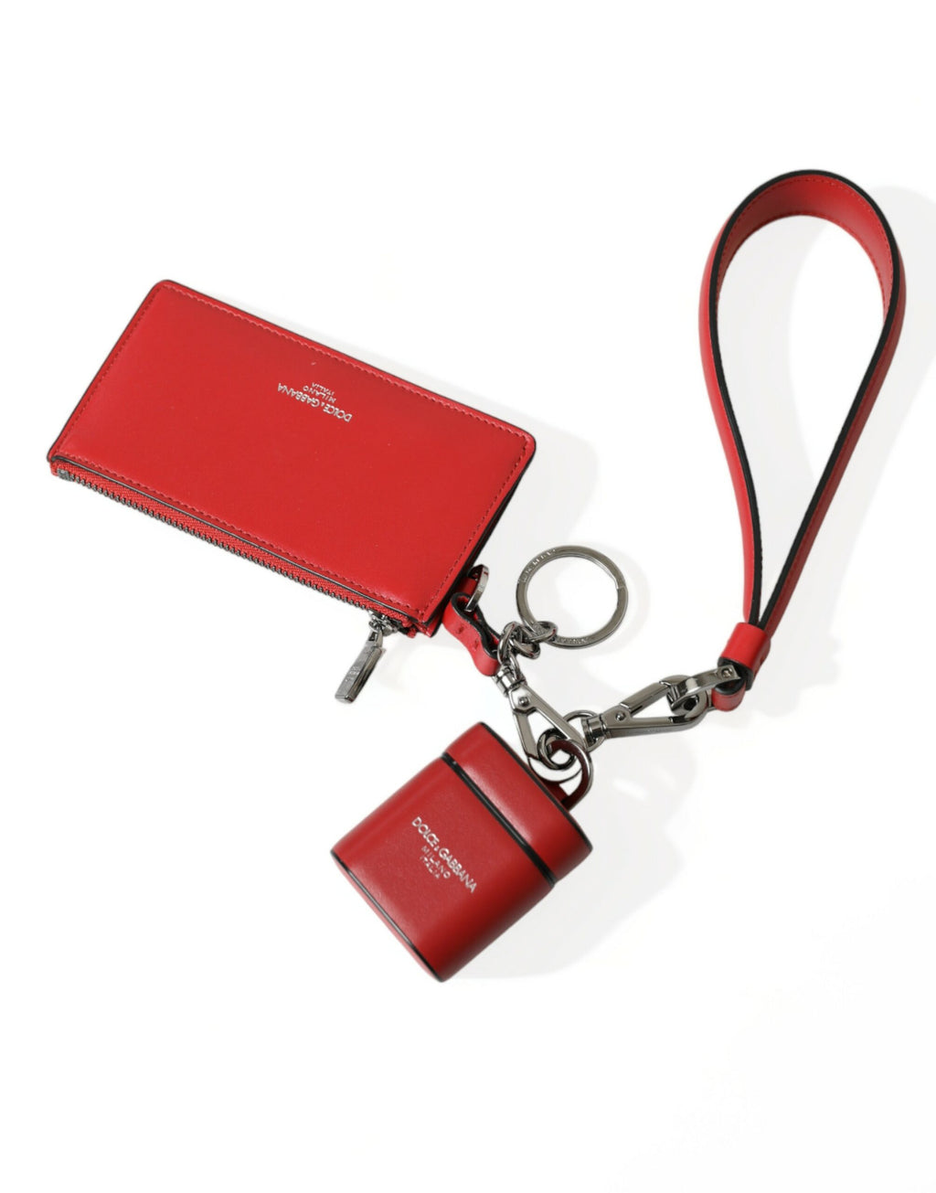 Dolce & Gabbana Red Airpod Holders for Men additional view