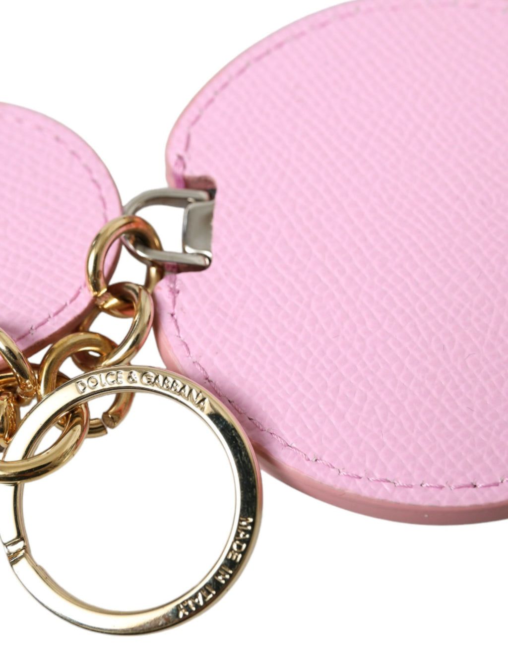 Dolce & Gabbana Pink Keychains for Women side view