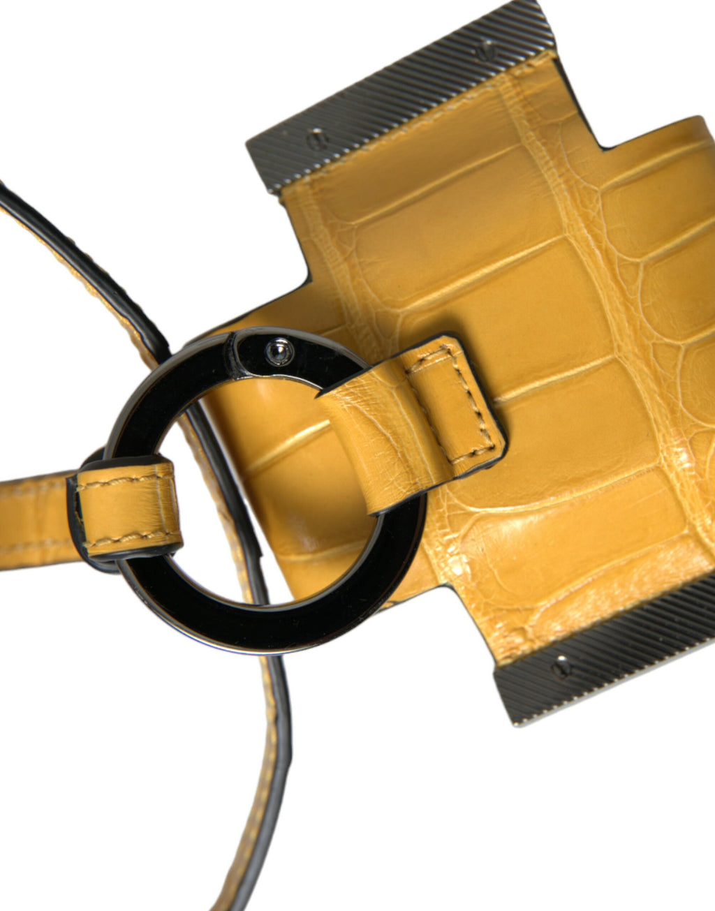 Dolce & Gabbana Yellow Keychains for Women detail view
