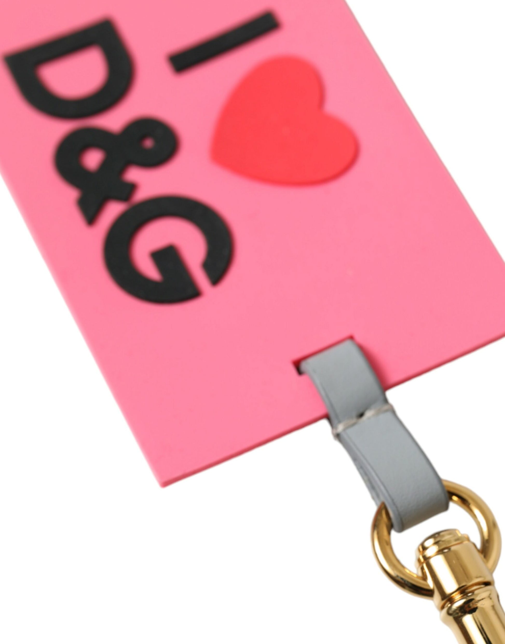 Dolce & Gabbana Pink Keychains for Women detail view