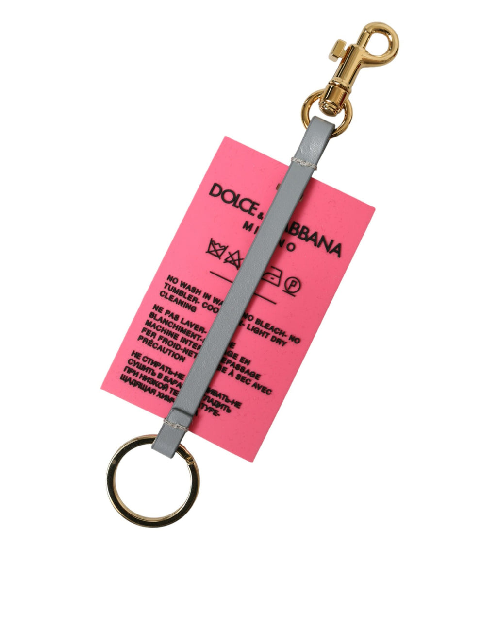 Dolce & Gabbana Pink Keychains for Women side view
