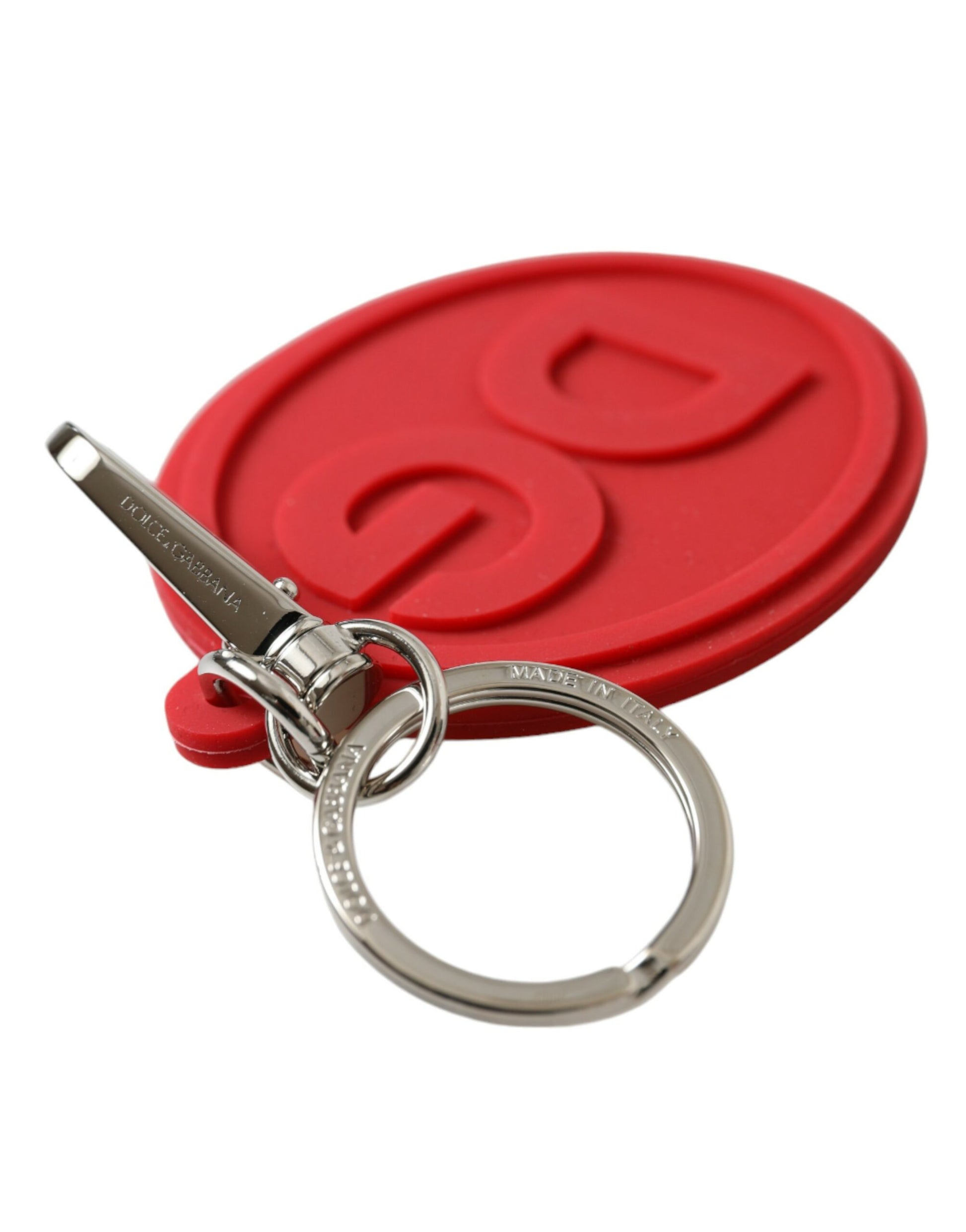 Dolce & Gabbana Red Keychains for Women side view