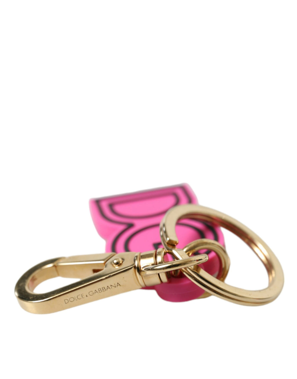 Dolce & Gabbana Pink Keychains for Women side view