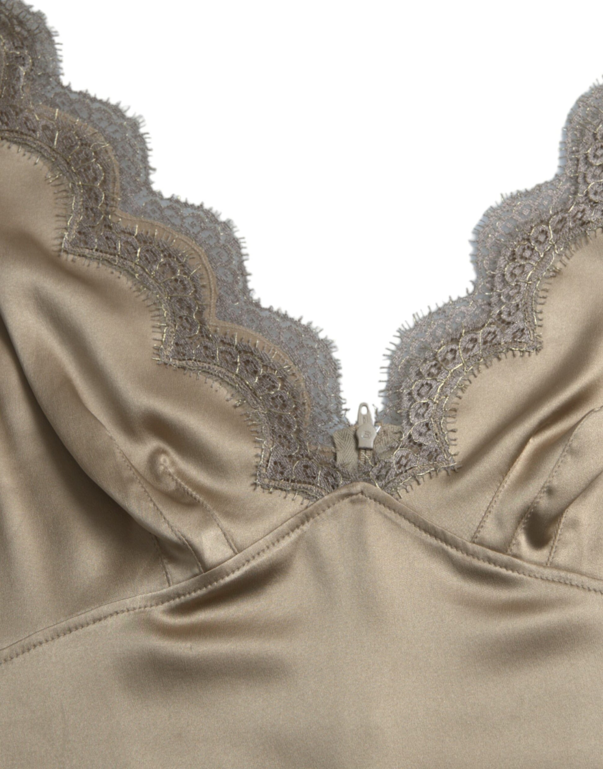 Dolce & Gabbana Brown Sleeveless T-Shirt for Women additional view