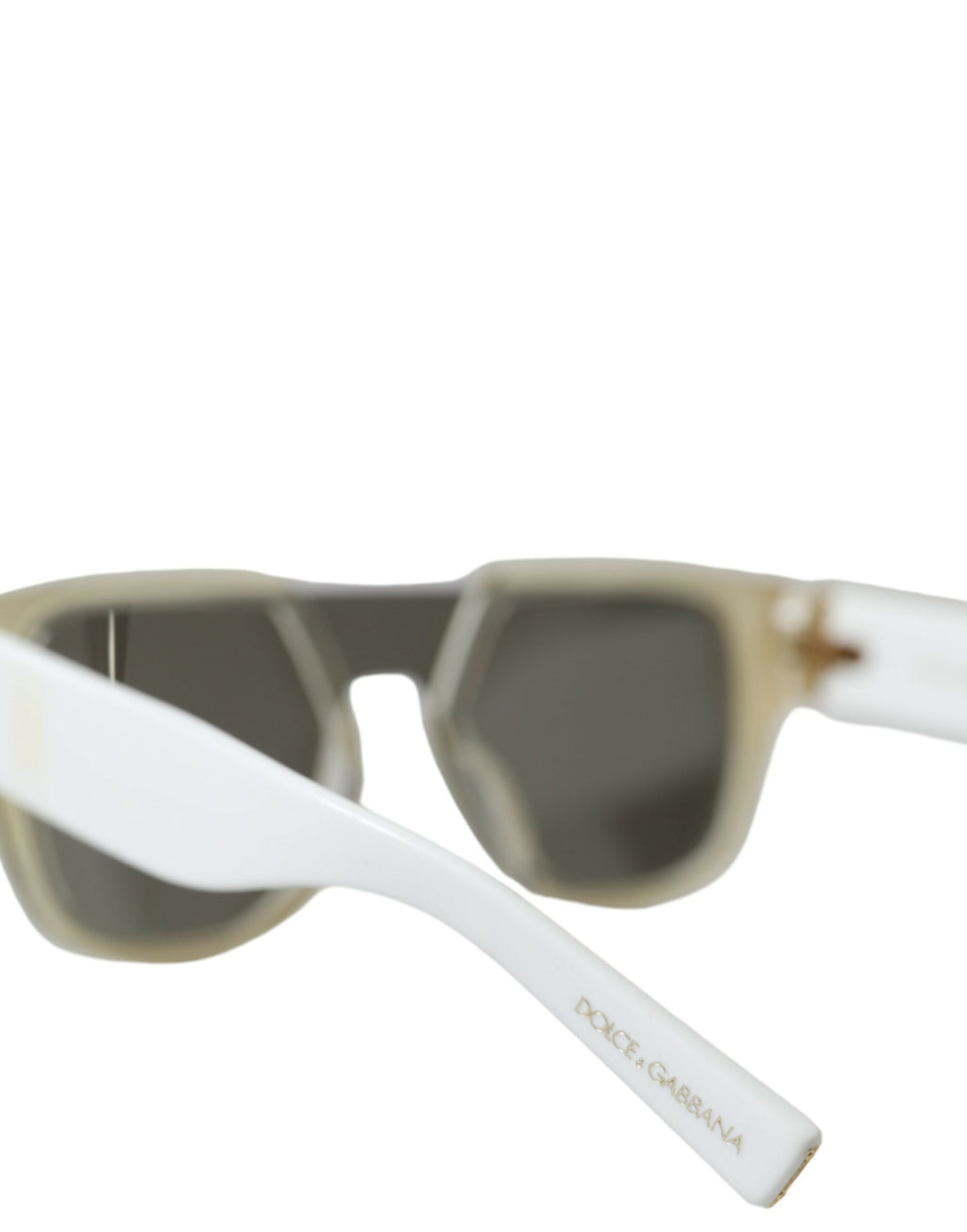 Dolce & Gabbana White Sunglasses for Women side view