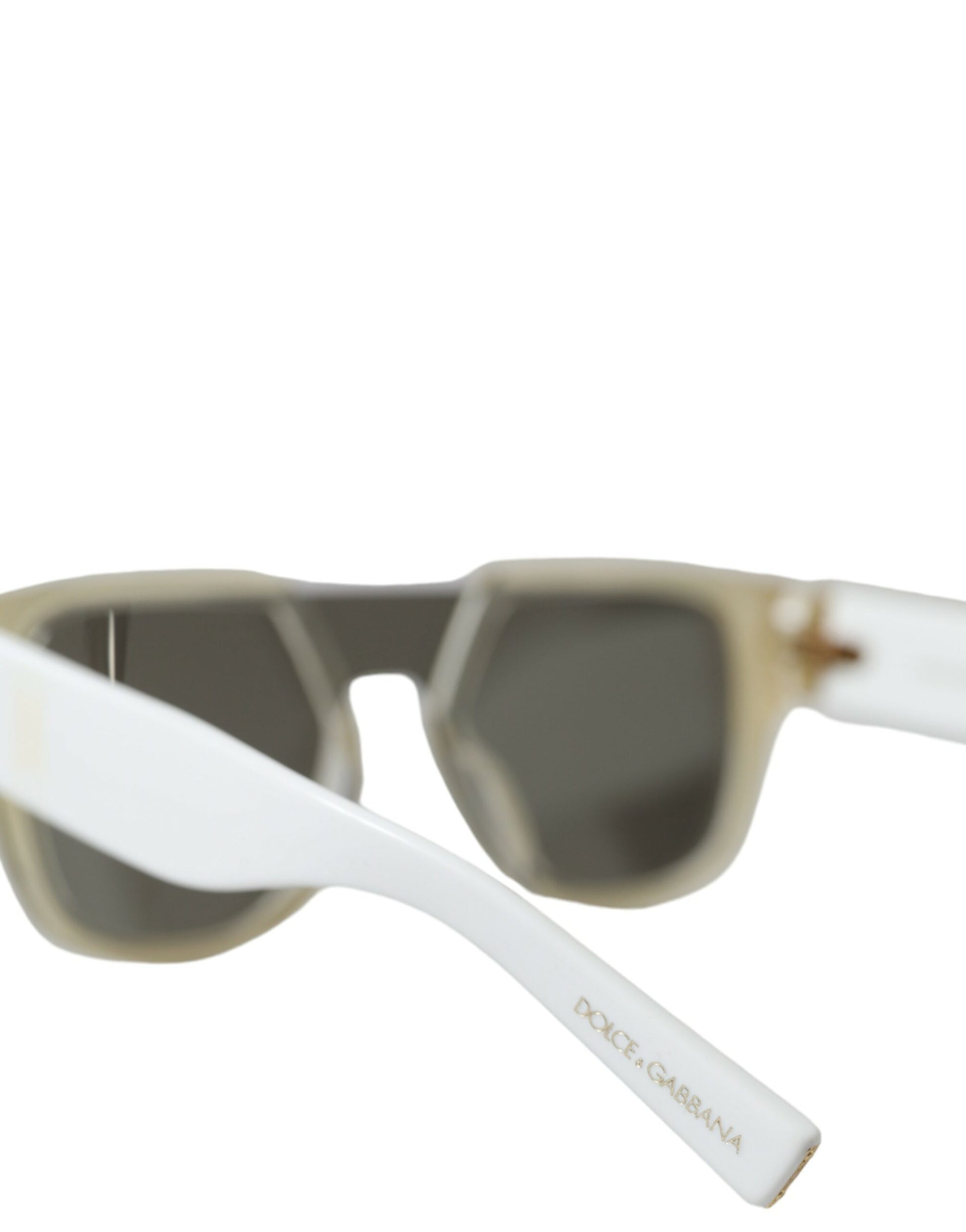 Dolce & Gabbana White Sunglasses for Women side view