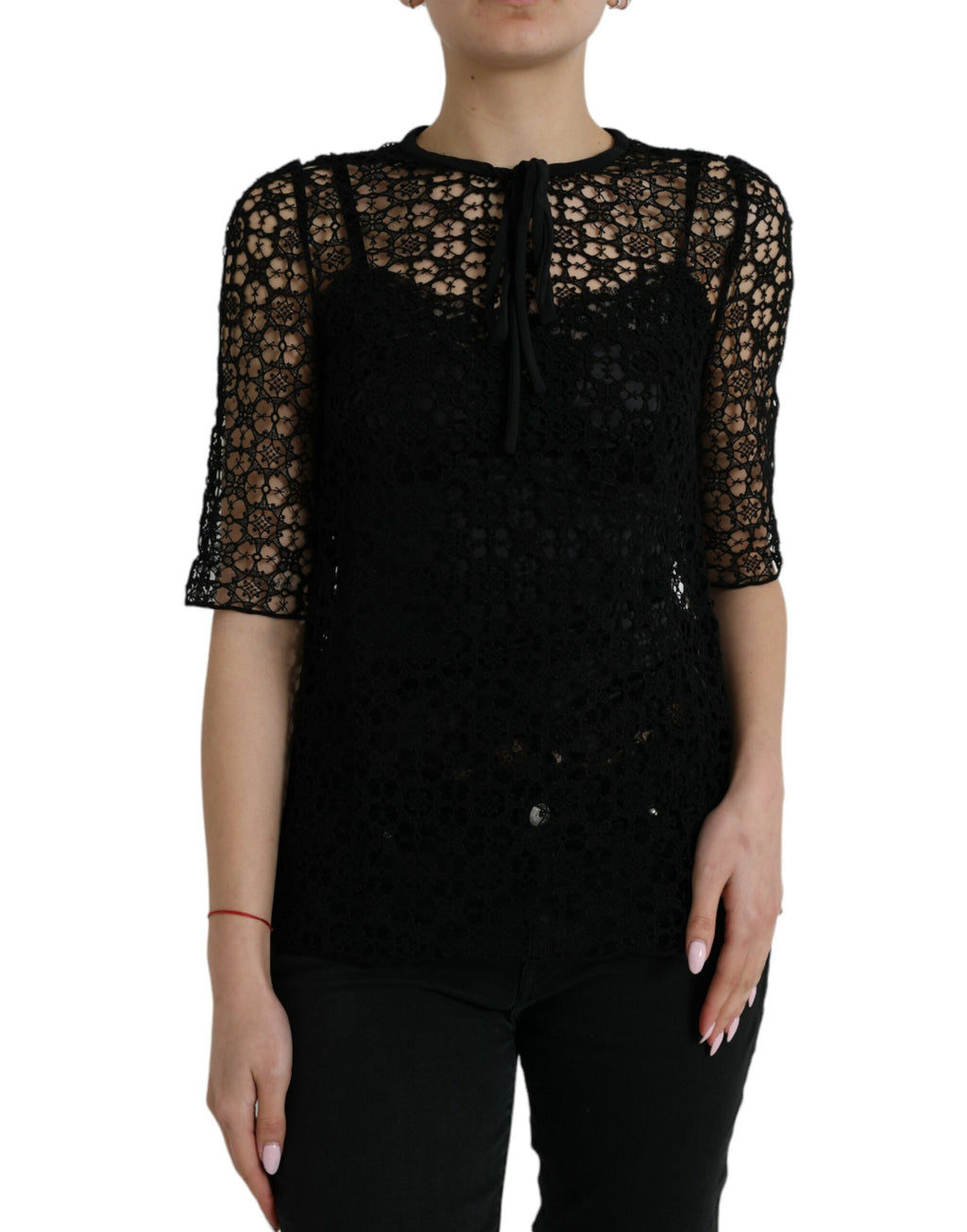 Dolce & Gabbana Black T-Shirt for Women