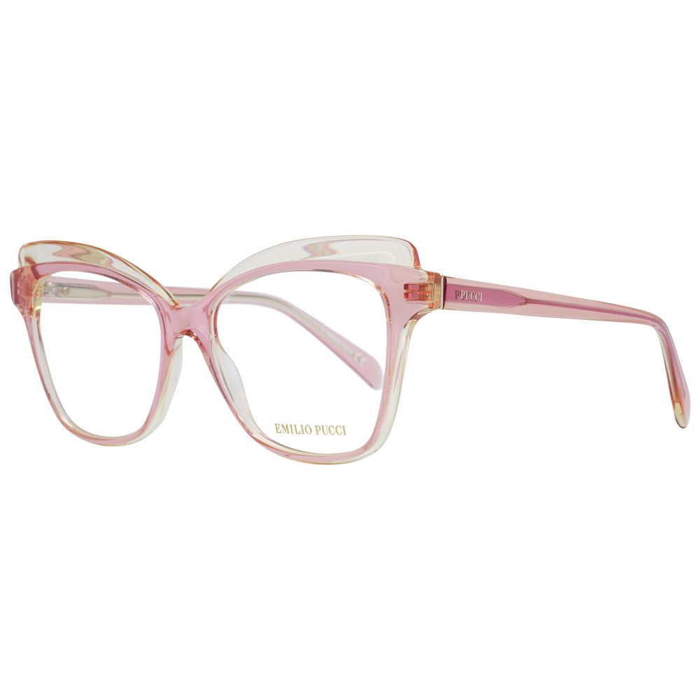 Lunettes (Montures) en plastique rose Emilio Pucci