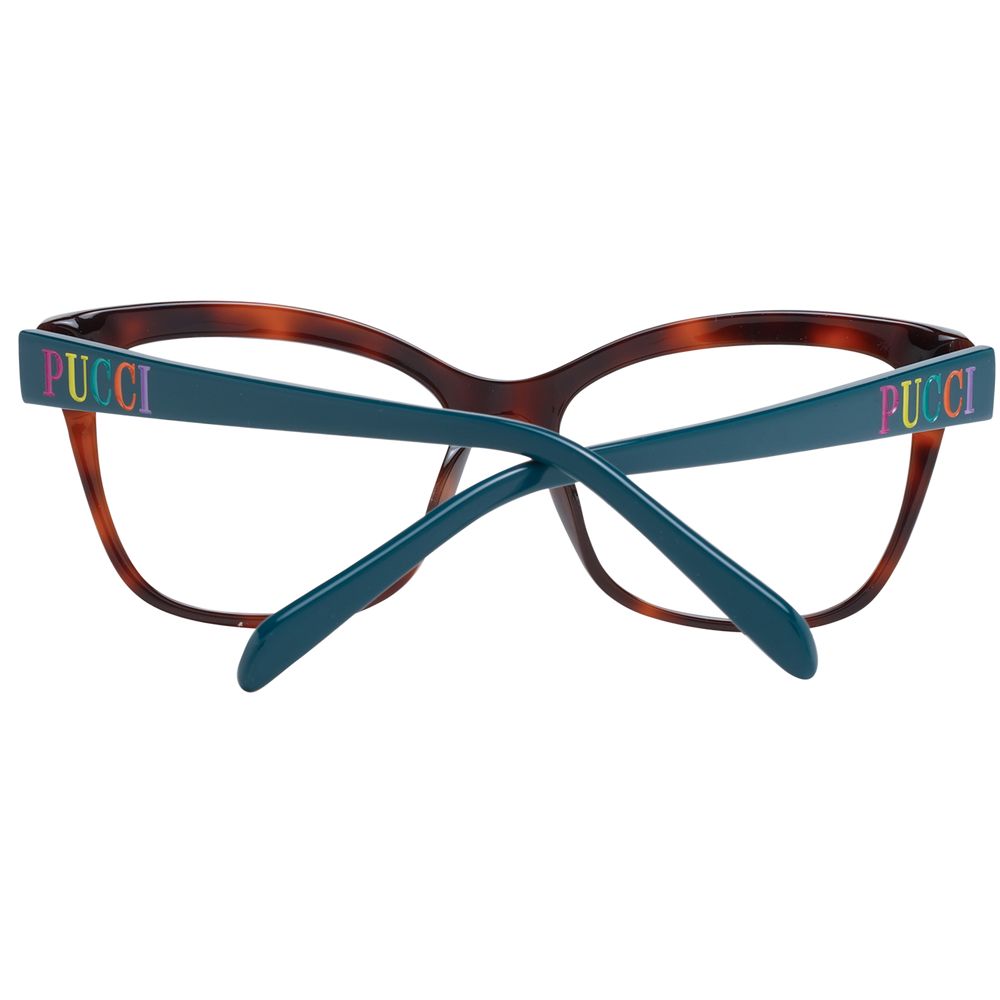 Emilio Pucci Brown Glasses Frames for Women detail view