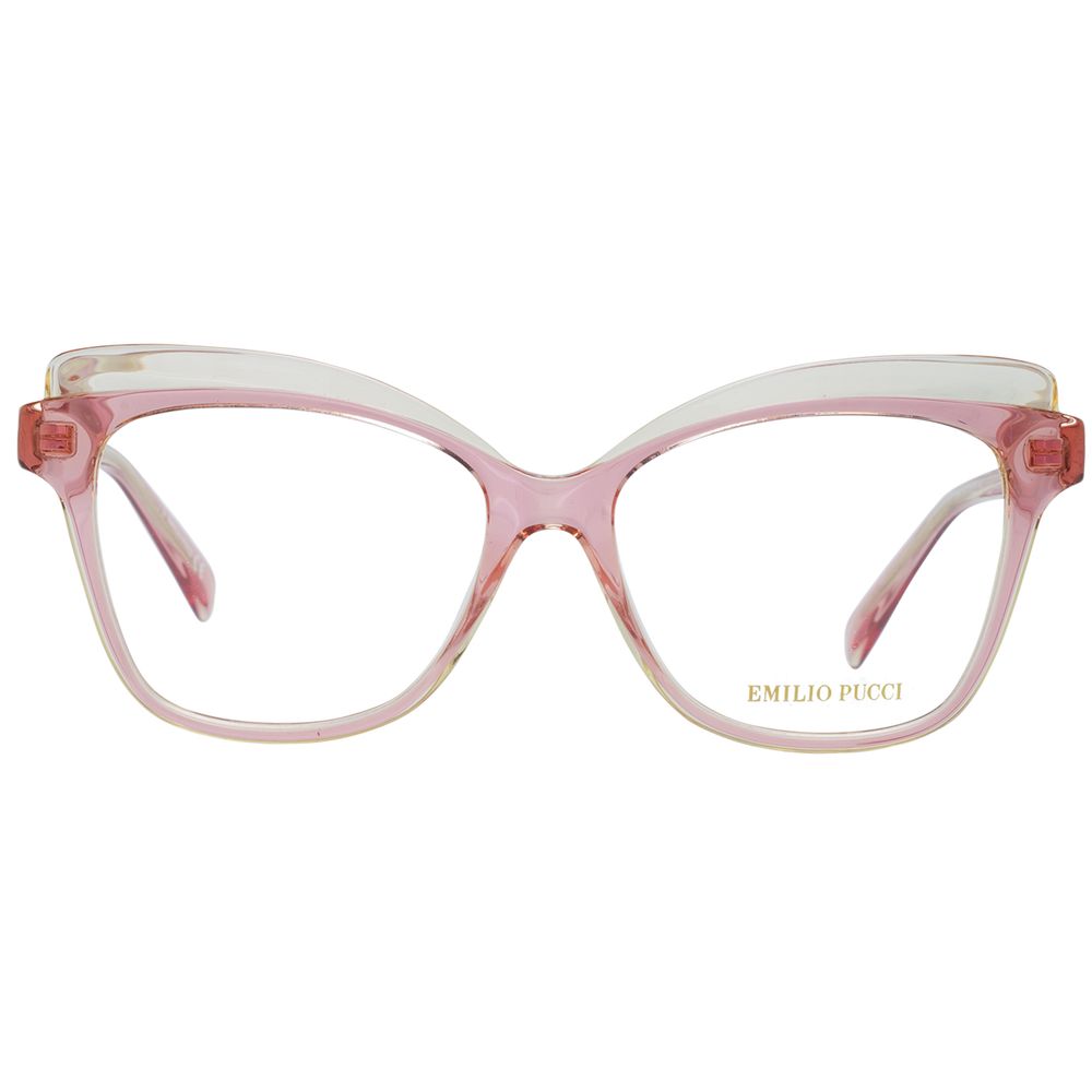 Lunettes (Montures) en plastique rose Emilio Pucci