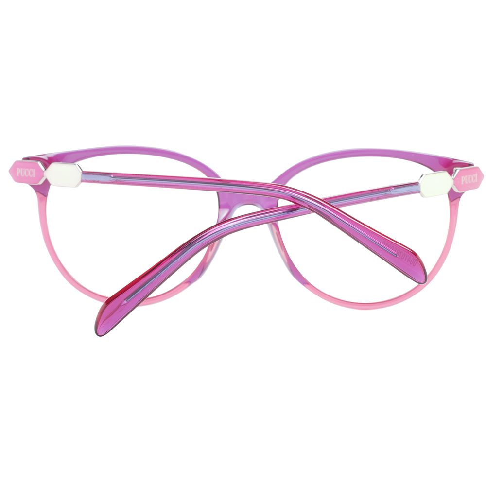 Emilio Pucci Purple Glasses Frames for Women detail view