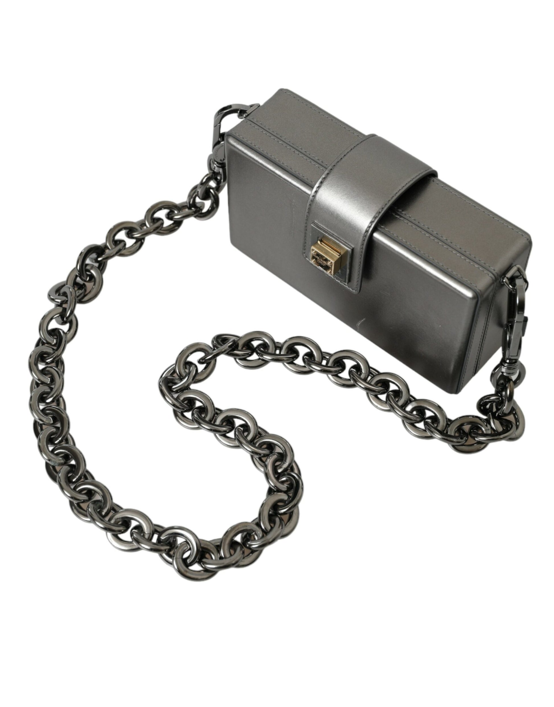 Dolce & Gabbana Silver Shoulder Bag for Men alternate view