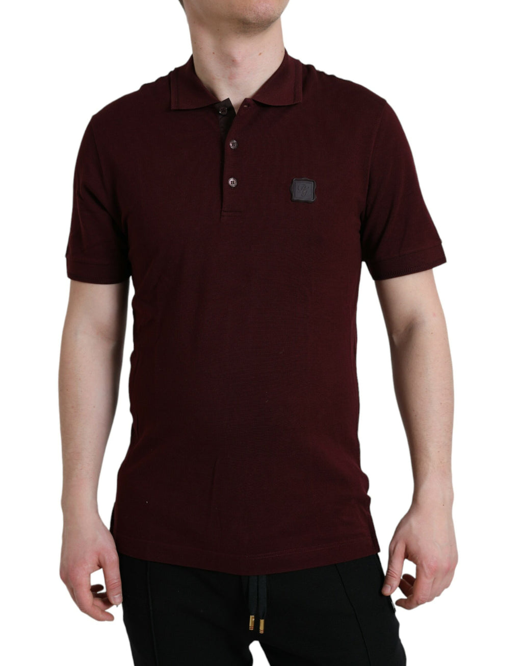 Dolce & Gabbana Red Polo Shirt for Men
