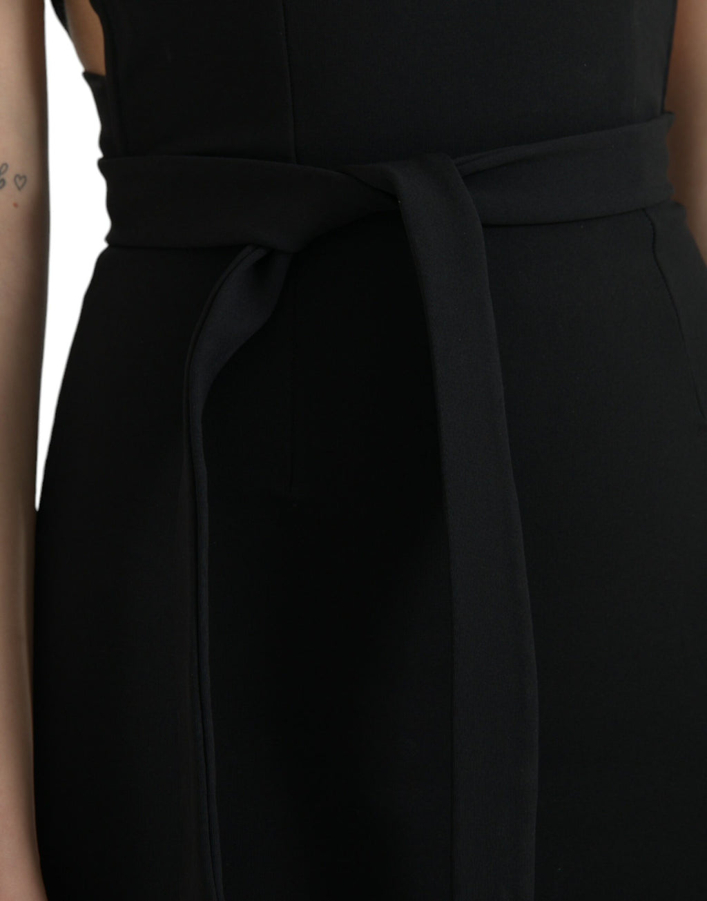 Dolce & Gabbana Black Midi Dress for Women additional view