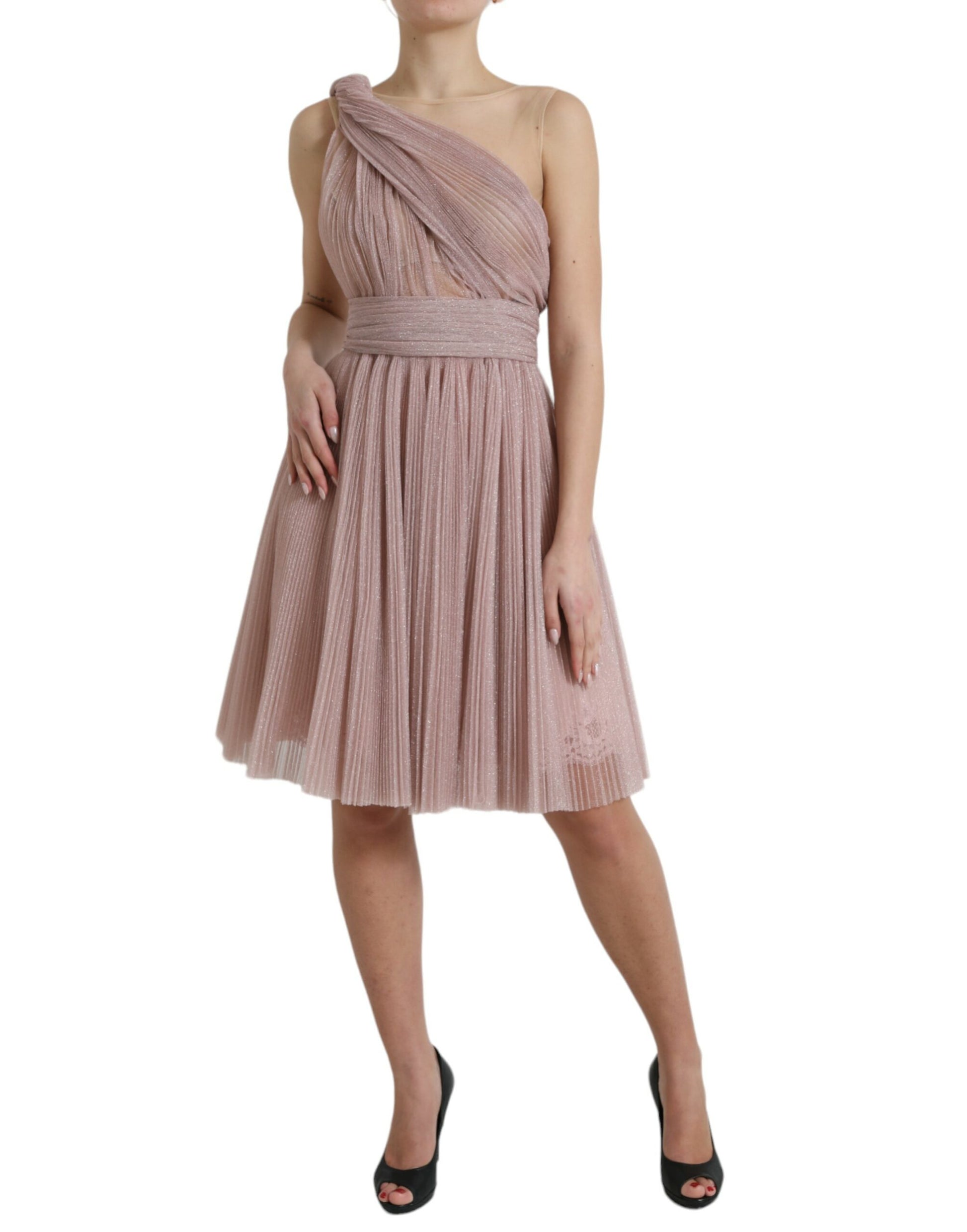 Dolce & Gabbana Purple Midi Dress for Women alternate view