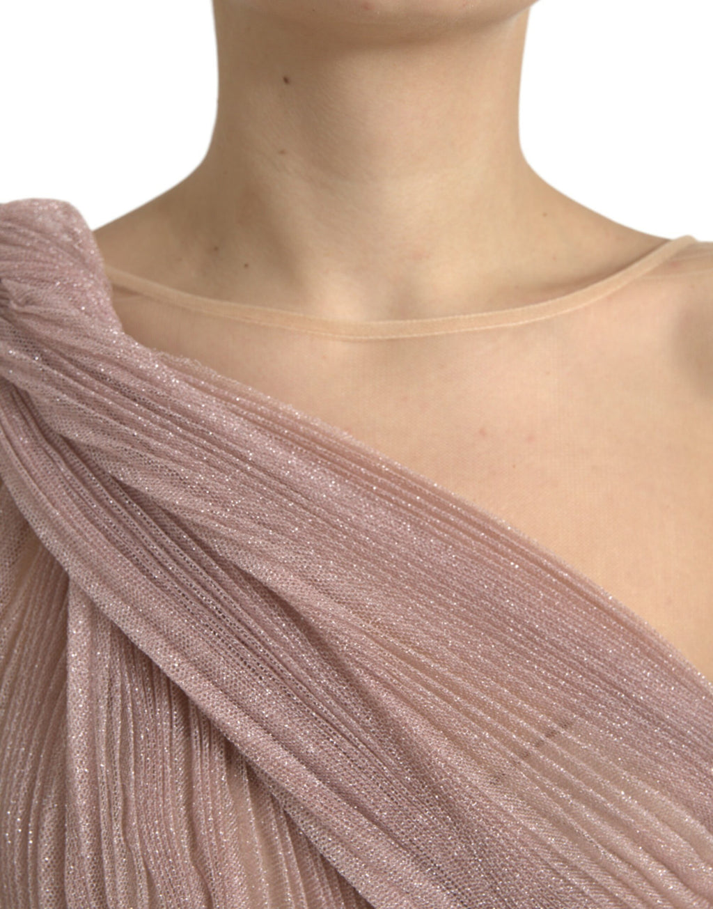 Dolce & Gabbana Purple Midi Dress for Women side view