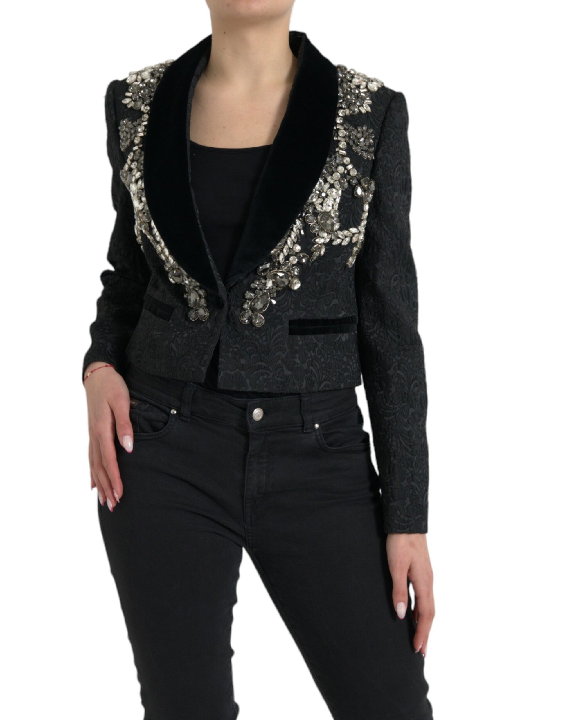 Dolce & Gabbana Black Coat for Women alternate view