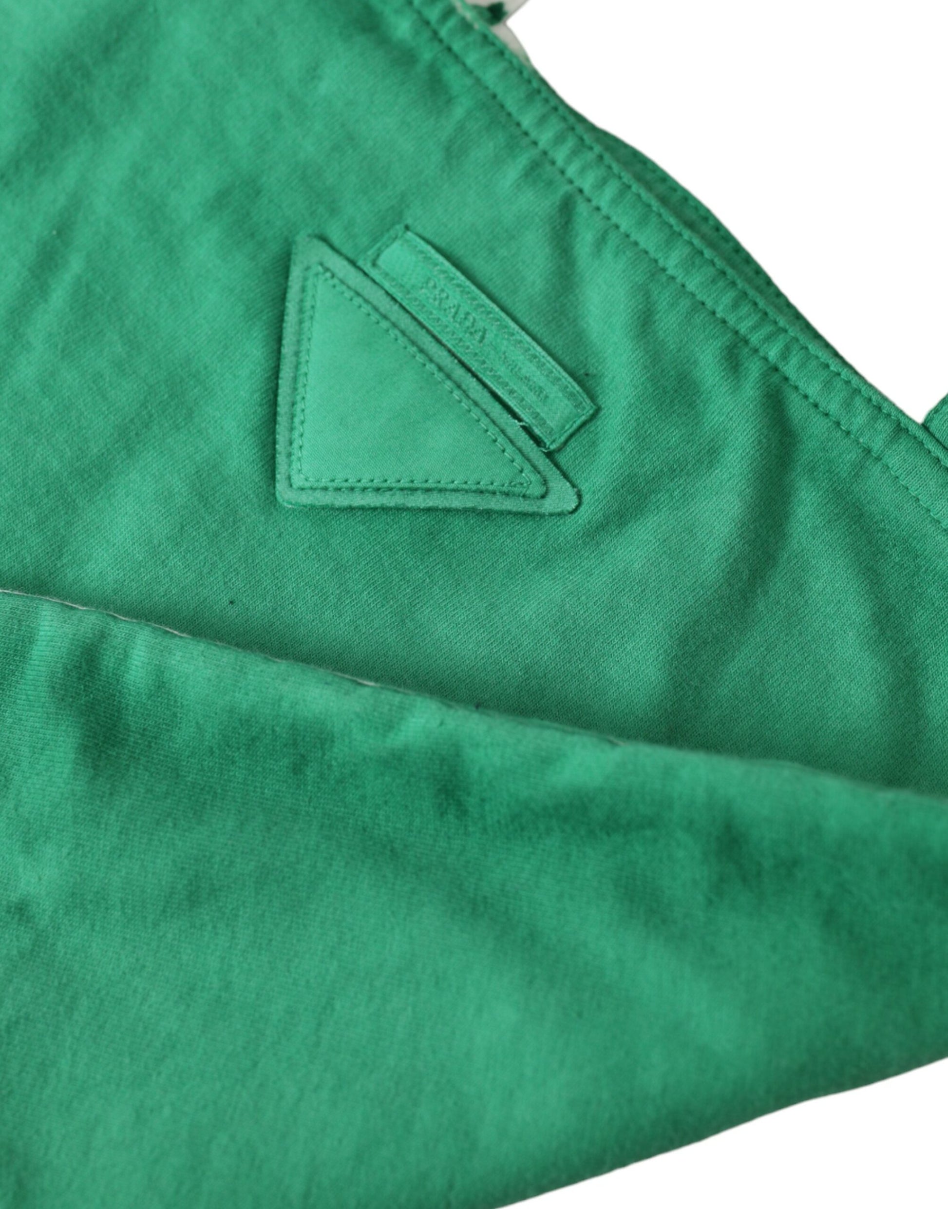 Prada Green Tote Bags for Women side view