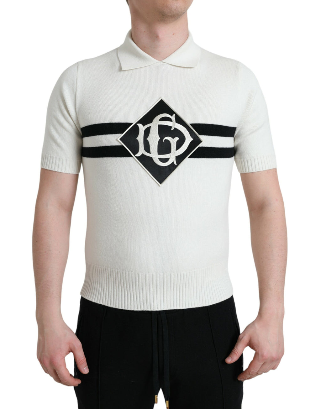Dolce & Gabbana White T-Shirt for Men