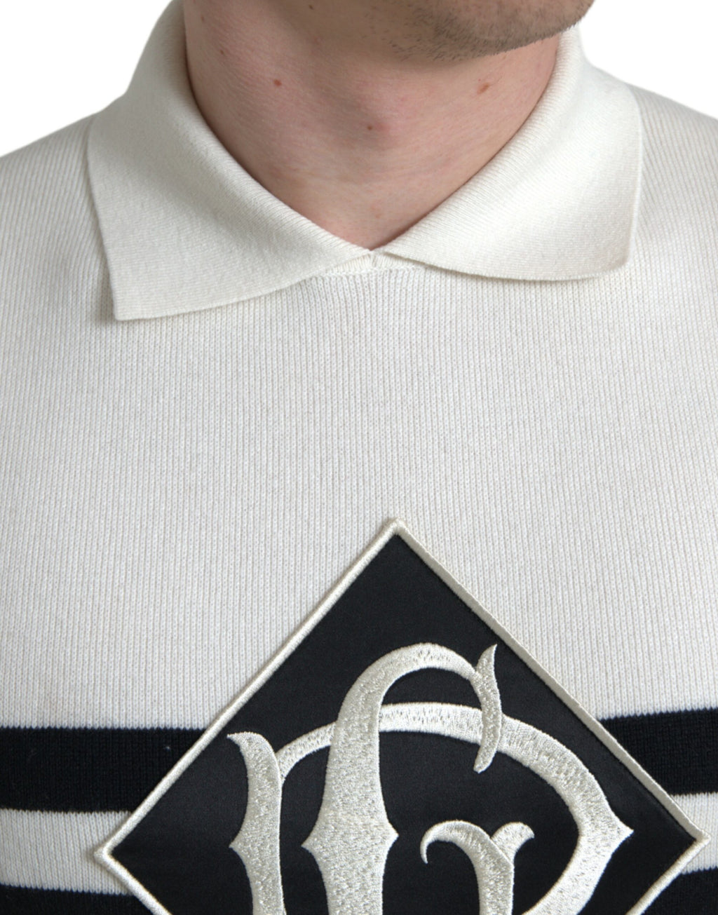 Dolce & Gabbana White T-Shirt for Men side view