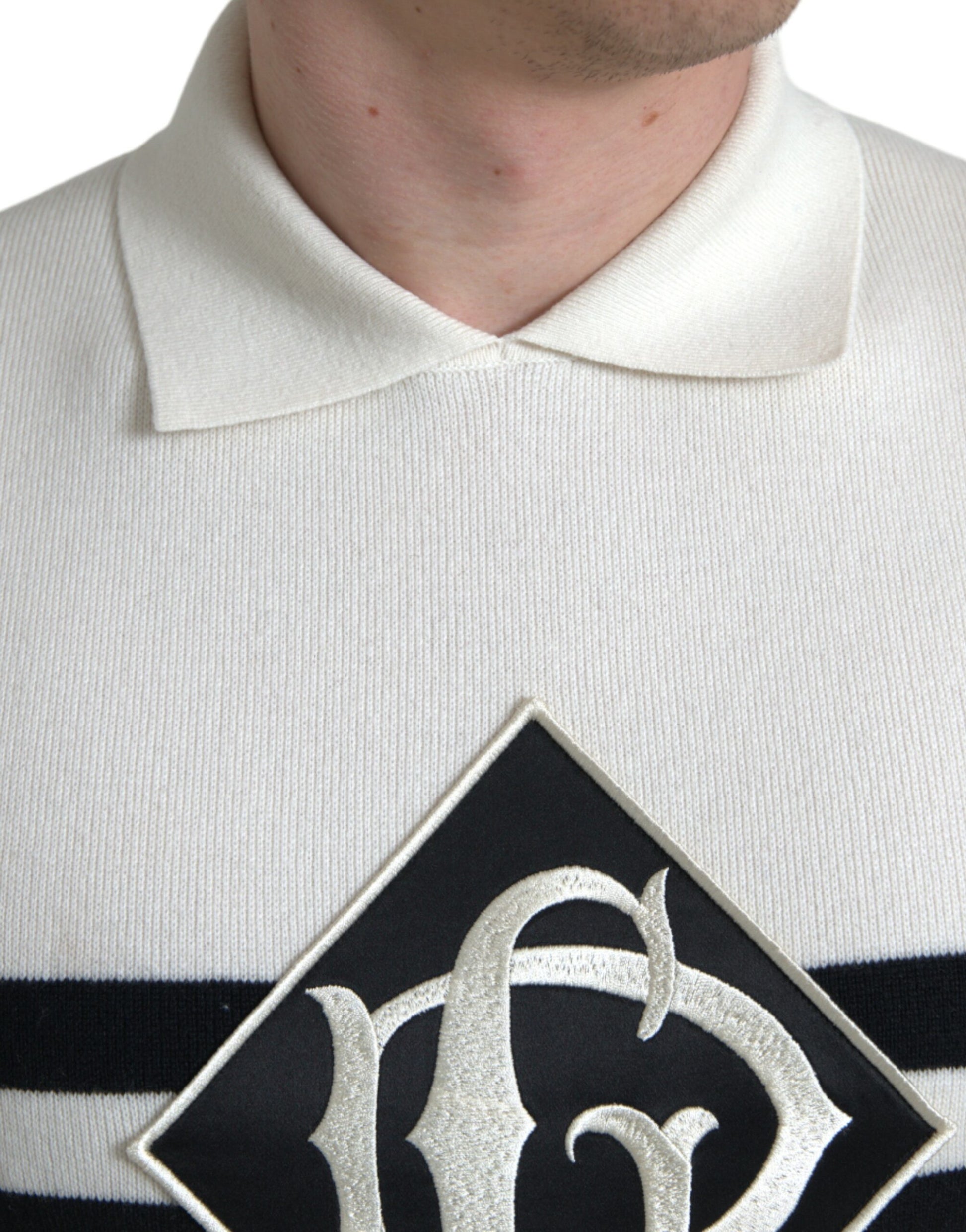 Dolce & Gabbana White T-Shirt for Men side view
