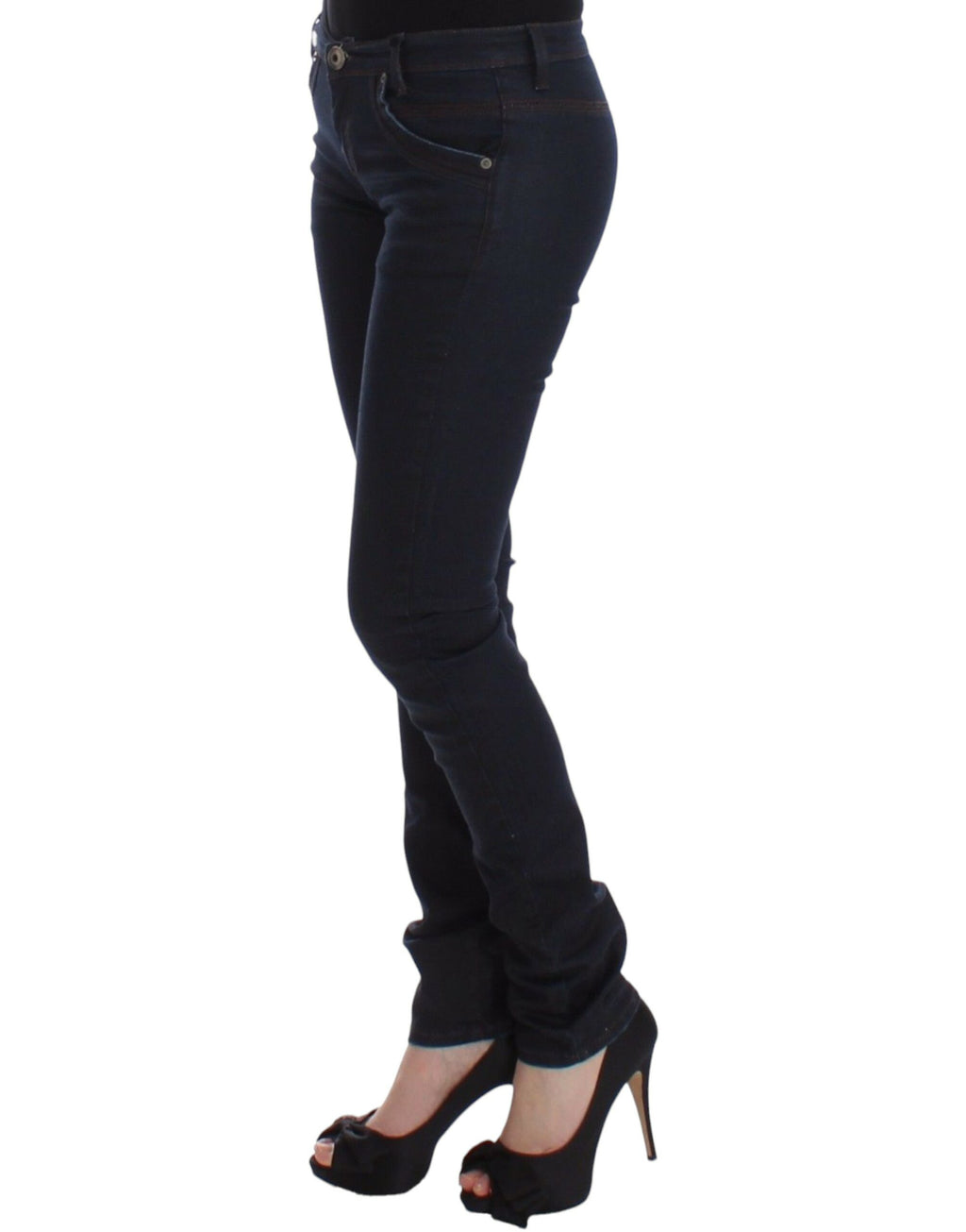Ermanno Scervino Blue Slim Fit Jeans for Women alternate view