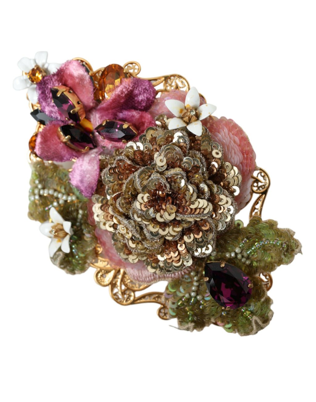 Dolce & Gabbana Multicolor Hair Clips for Women alternate view