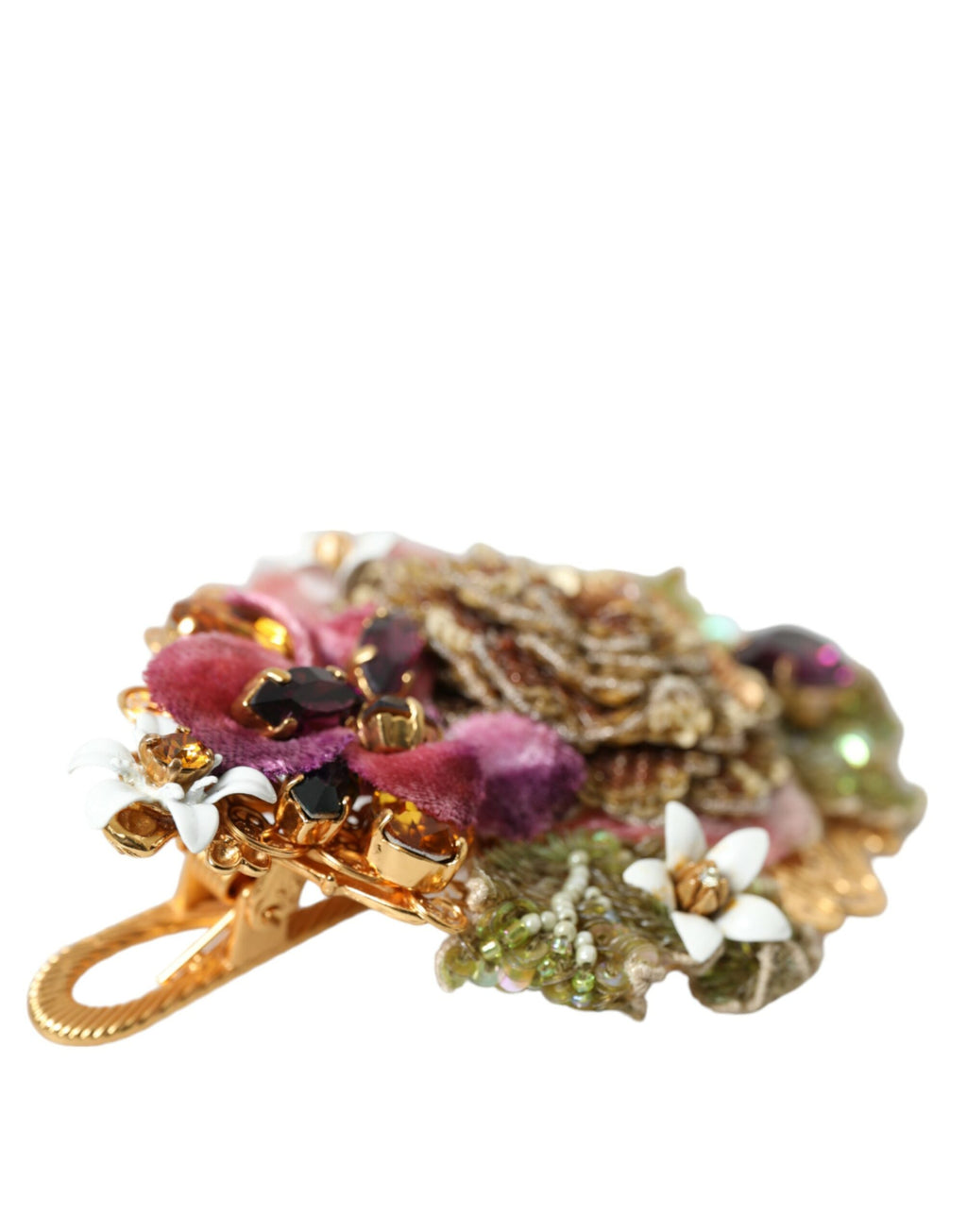 Dolce & Gabbana Multicolor Hair Clips for Women side view