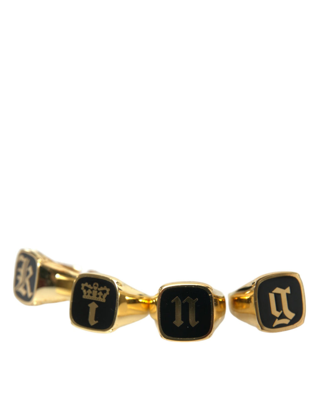Dolce & Gabbana Gold Rings for Men detail view