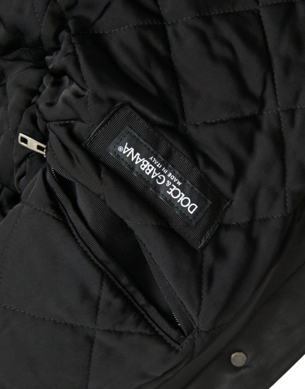 Dolce & Gabbana Black Biker Jackets for Men additional view