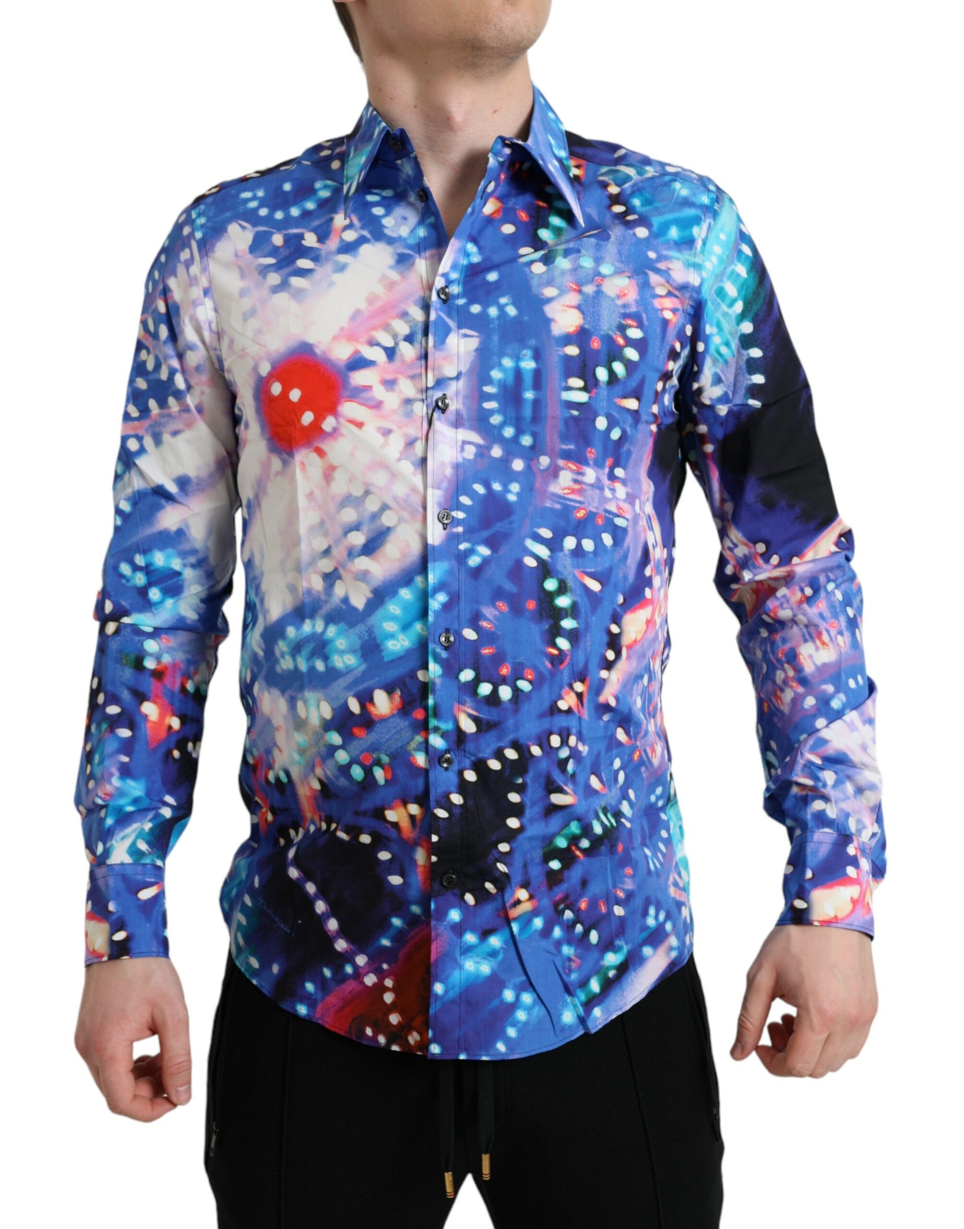 Dolce & Gabbana Multicolor Dress Shirt for Men