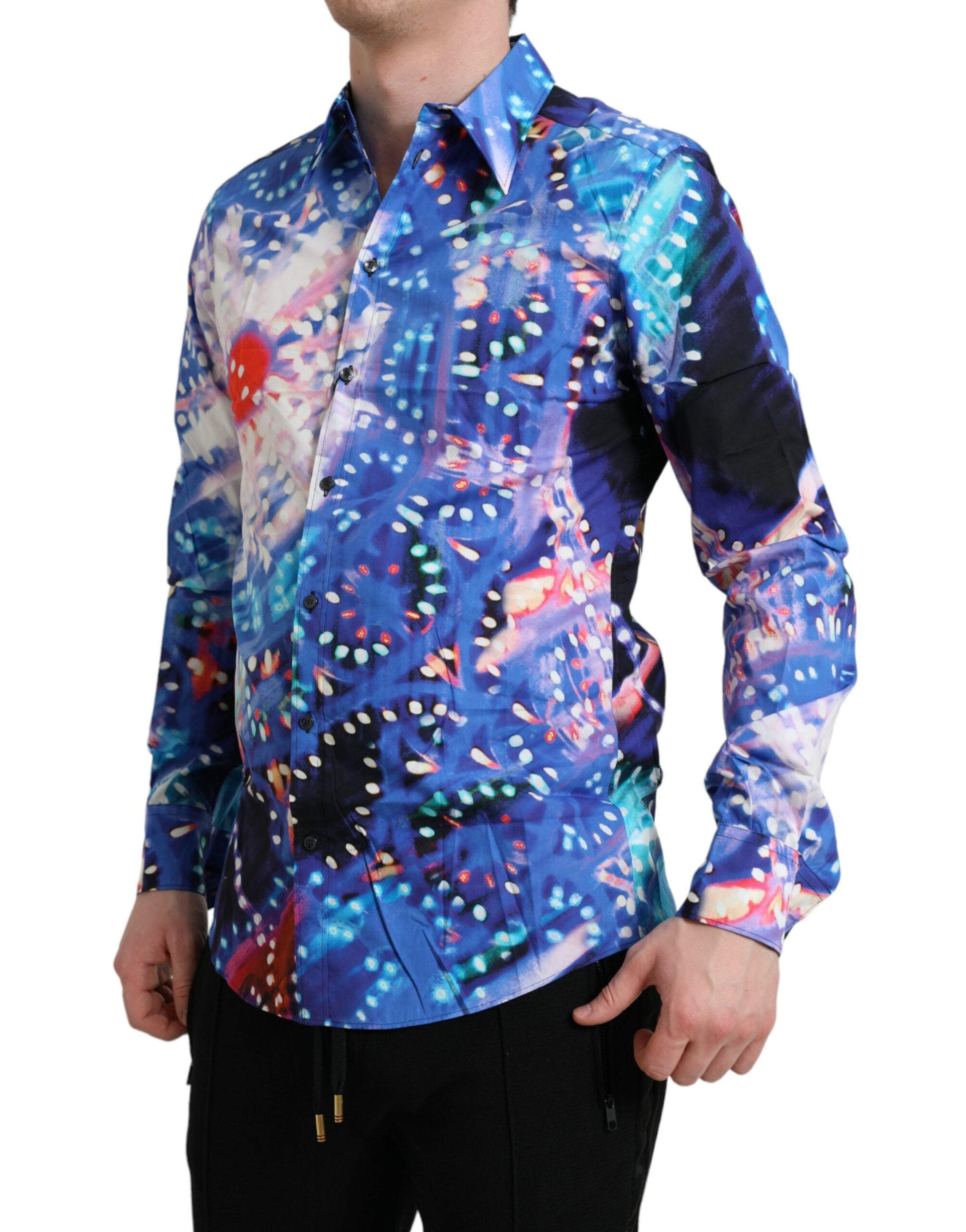 Dolce & Gabbana Multicolor Dress Shirt for Men alternate view