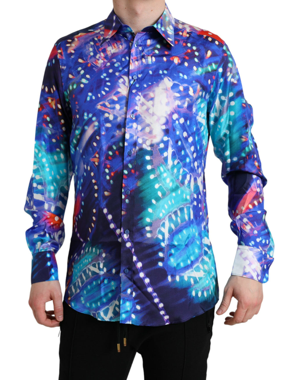 Dolce & Gabbana Multicolor Dress Shirt for Men