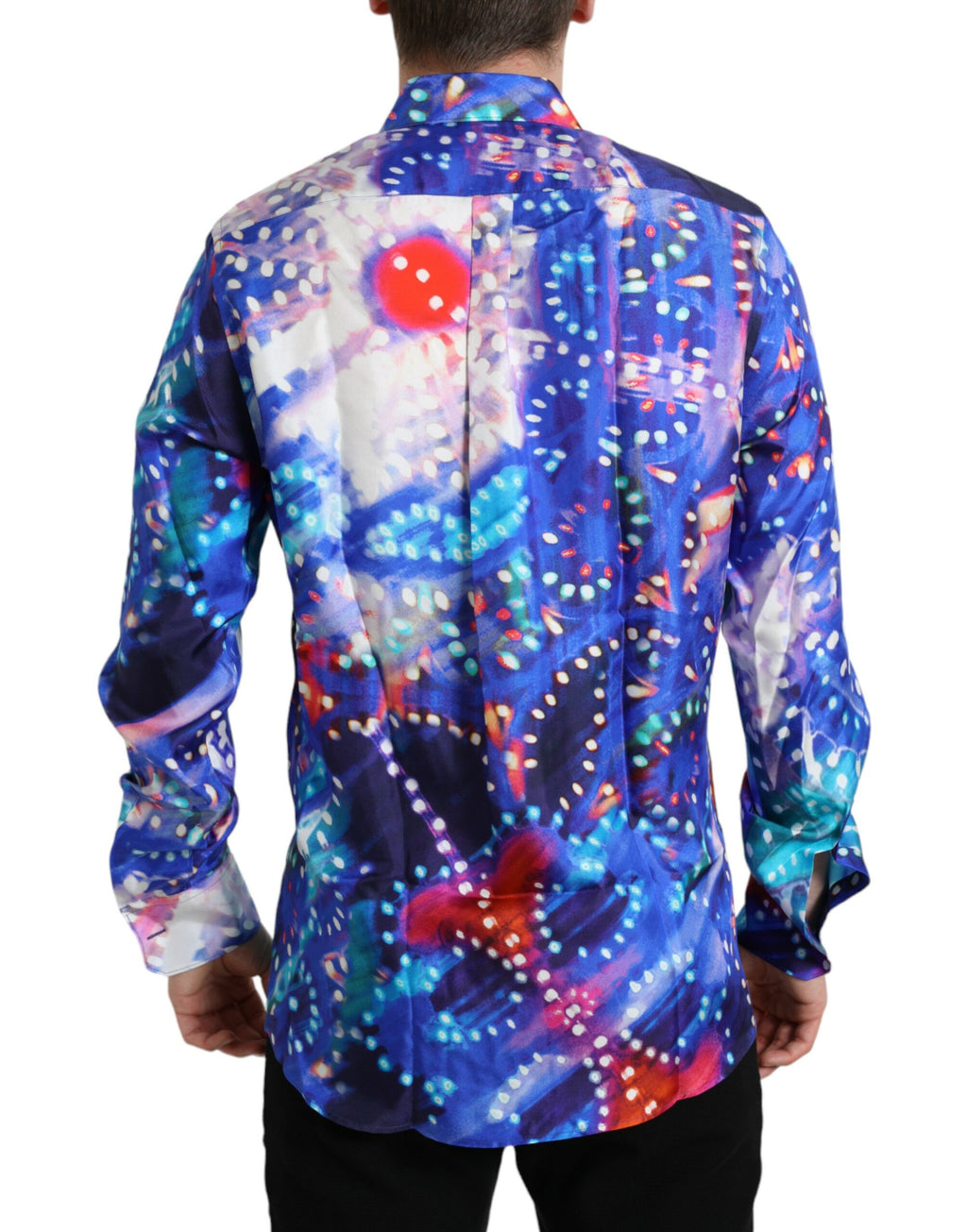 Dolce & Gabbana Multicolor Dress Shirt for Men detail view