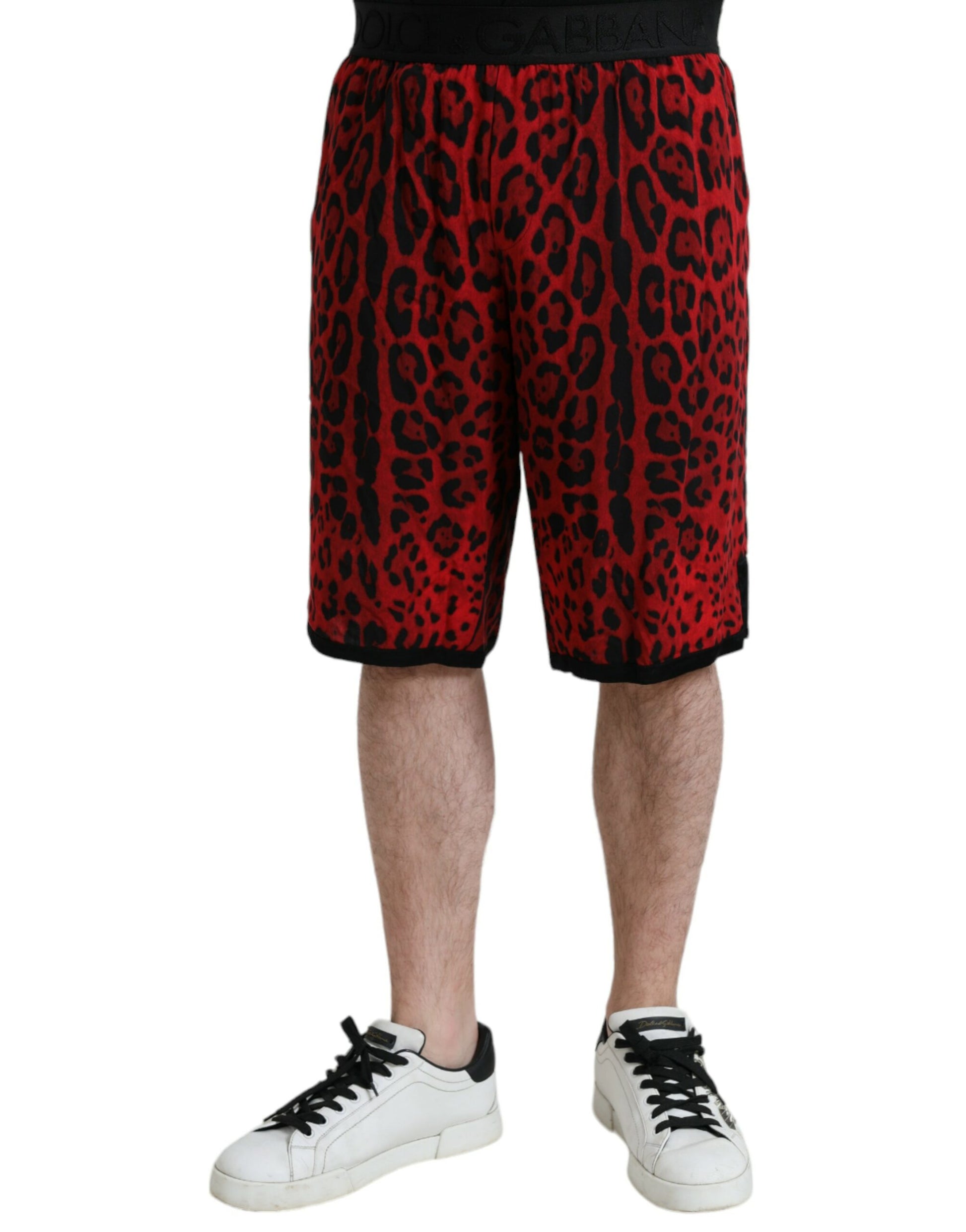Dolce & Gabbana Red Bermuda for Men
