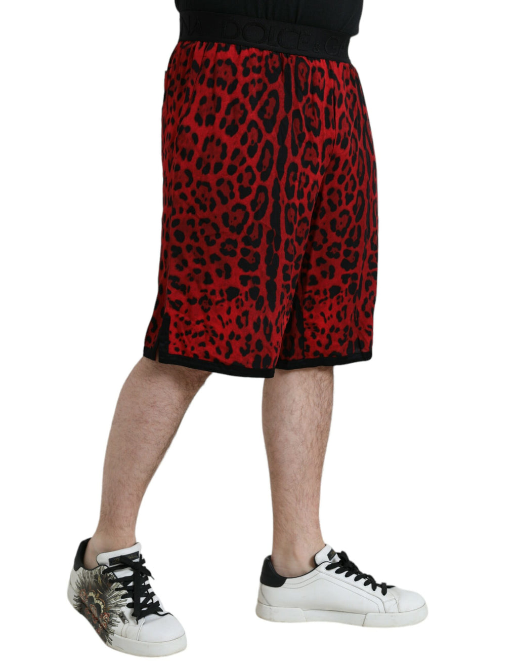 Dolce & Gabbana Red Bermuda for Men detail view
