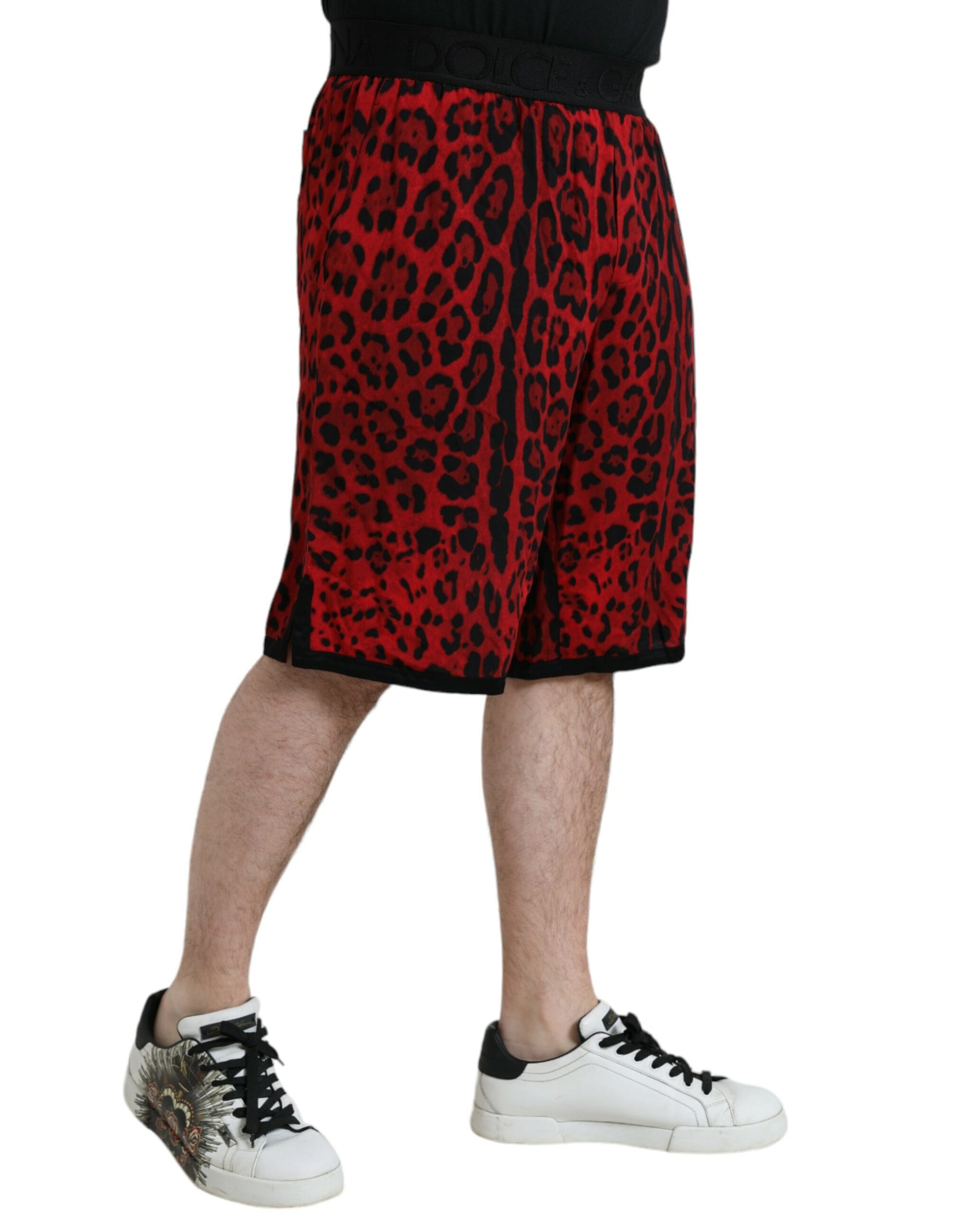 Dolce & Gabbana Red Bermuda for Men detail view