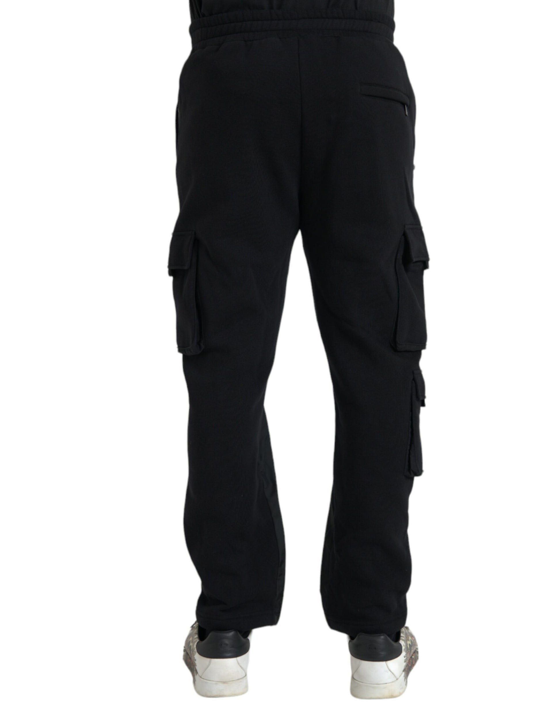 Dolce & Gabbana Black Skinny Pants for Men detail view