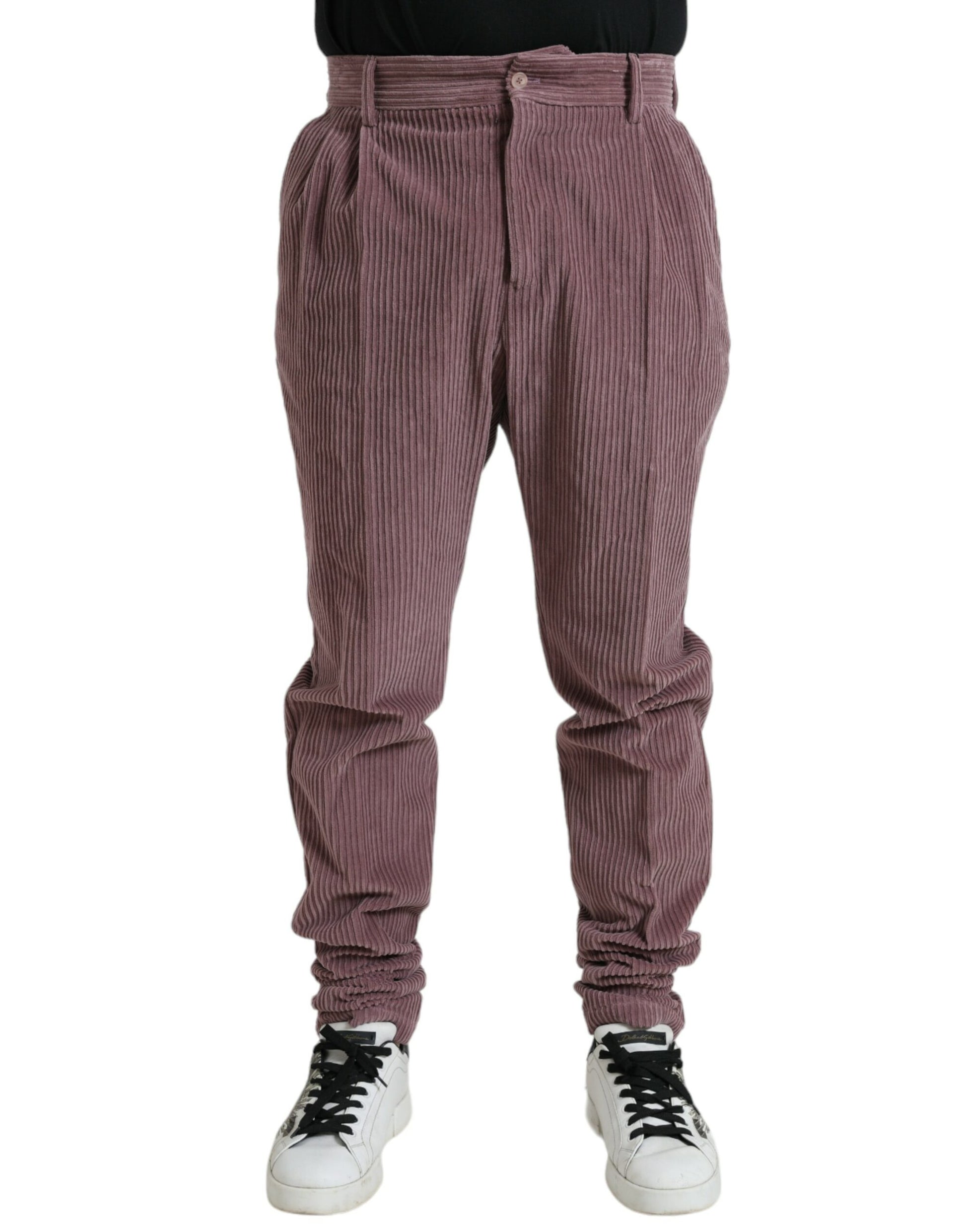 Dolce & Gabbana Purple Skinny Pants for Men