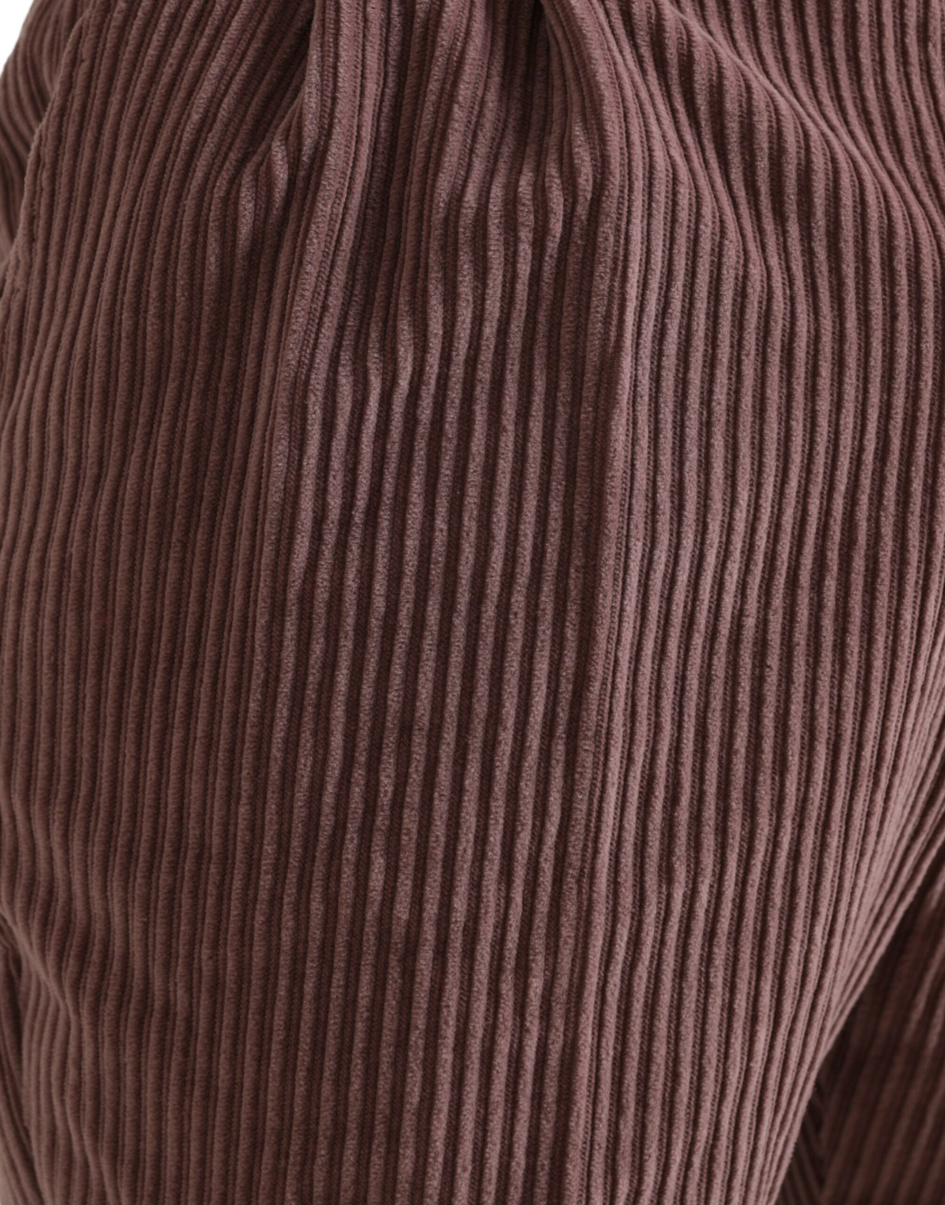 Dolce & Gabbana Purple Skinny Pants for Men side view
