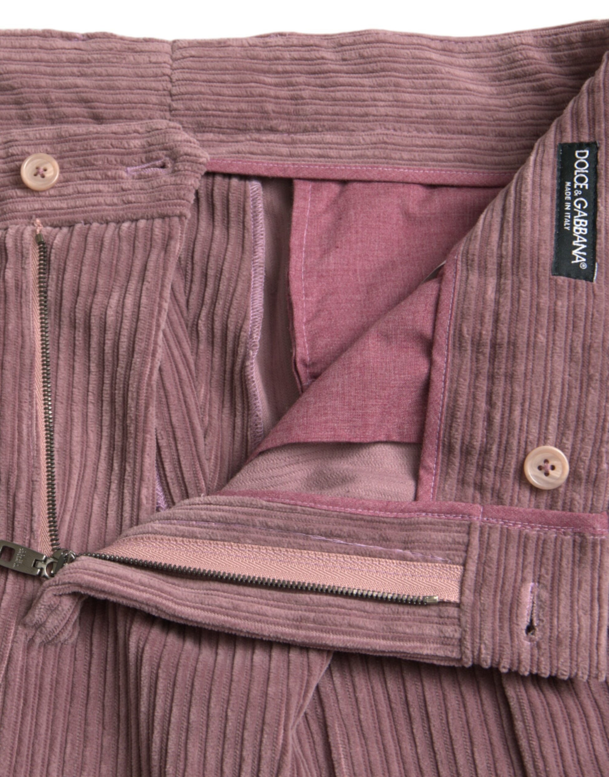 Dolce & Gabbana Purple Skinny Pants for Men additional view
