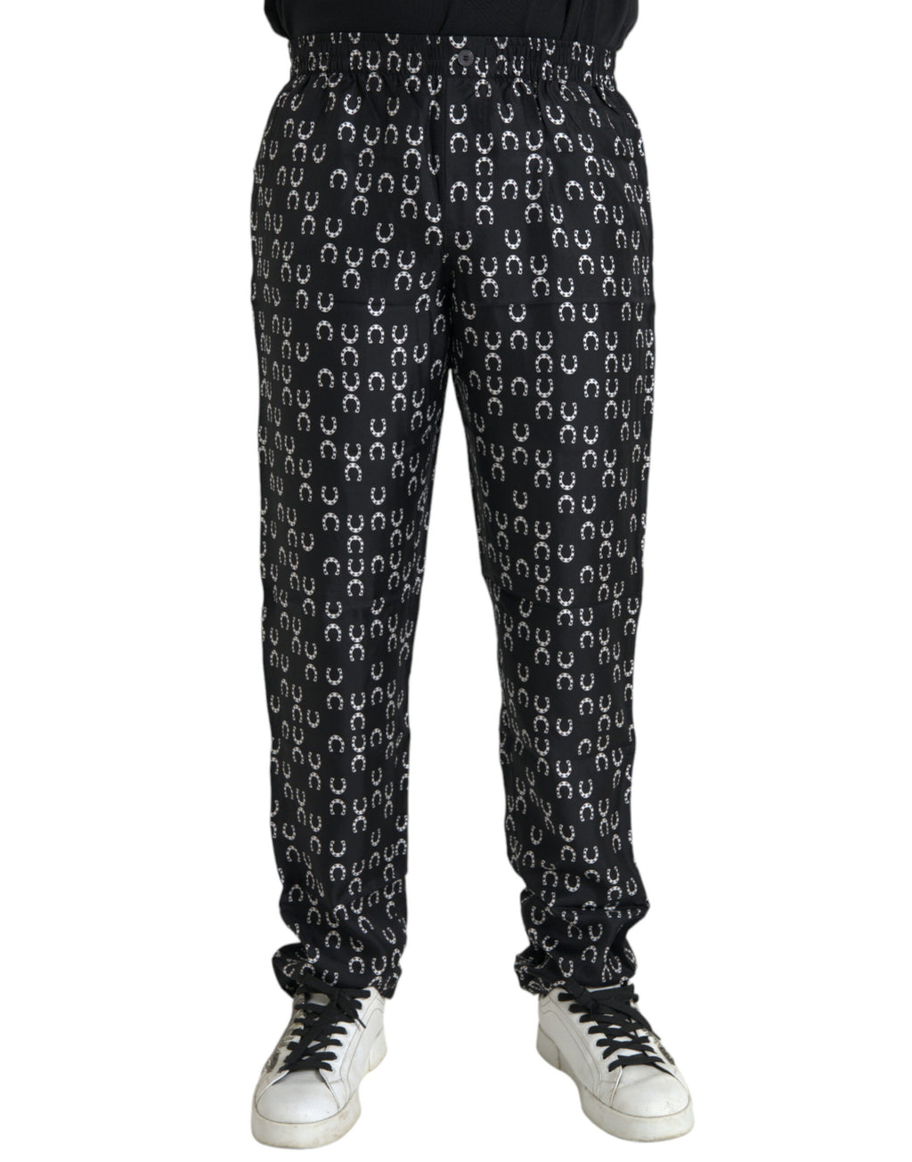Dolce & Gabbana Black Casual Pants for Men
