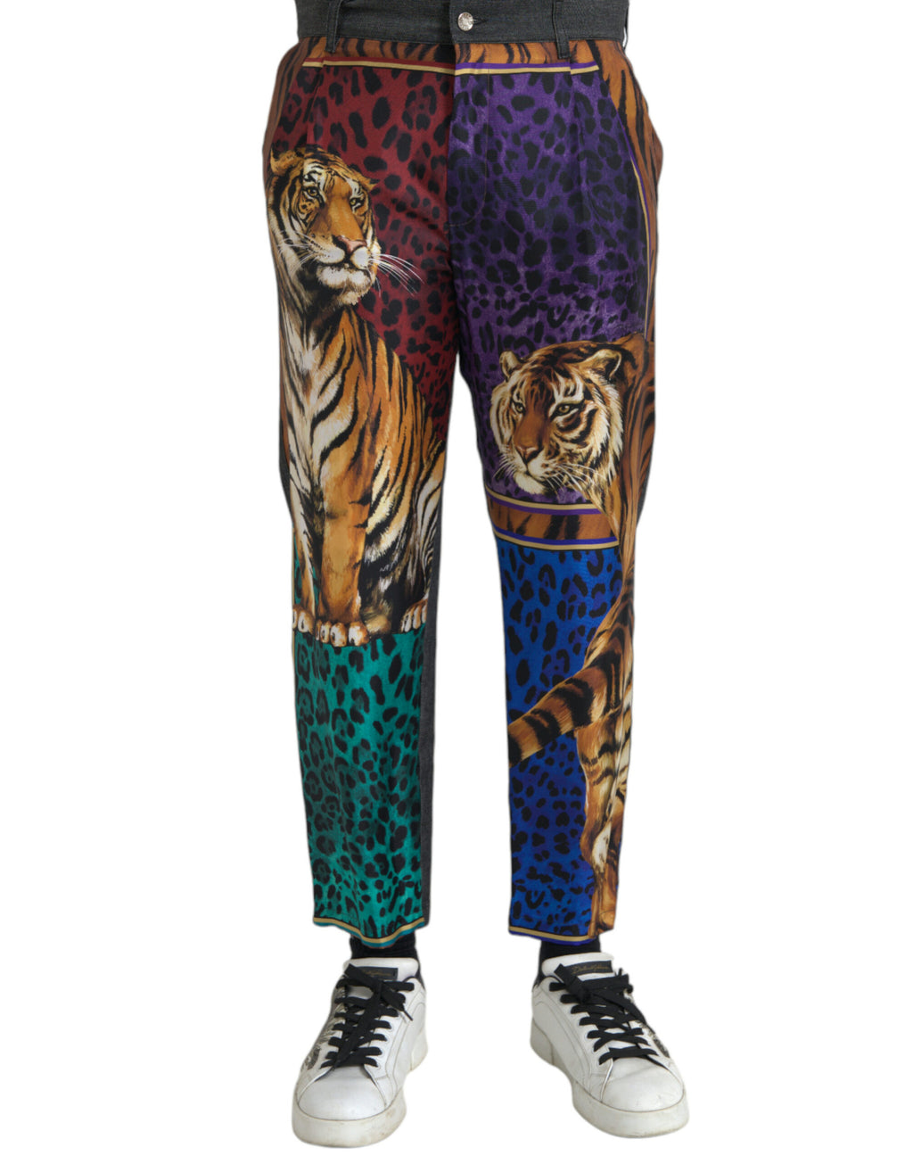 Dolce & Gabbana Multicolor Chino Pants for Men