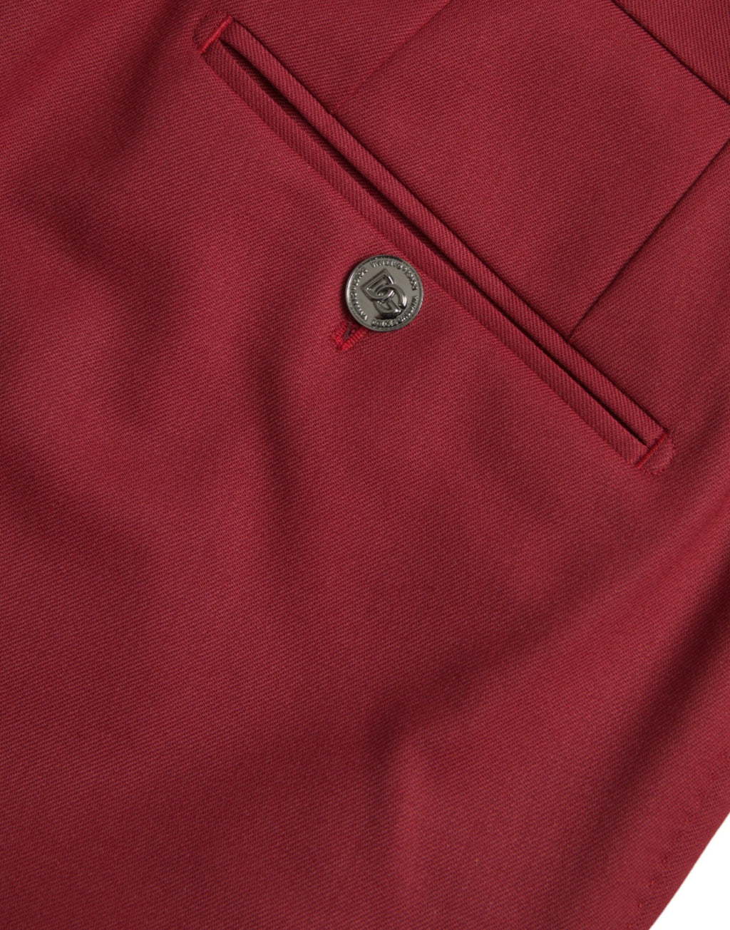 Dolce & Gabbana Red Dress Pants for Men additional view