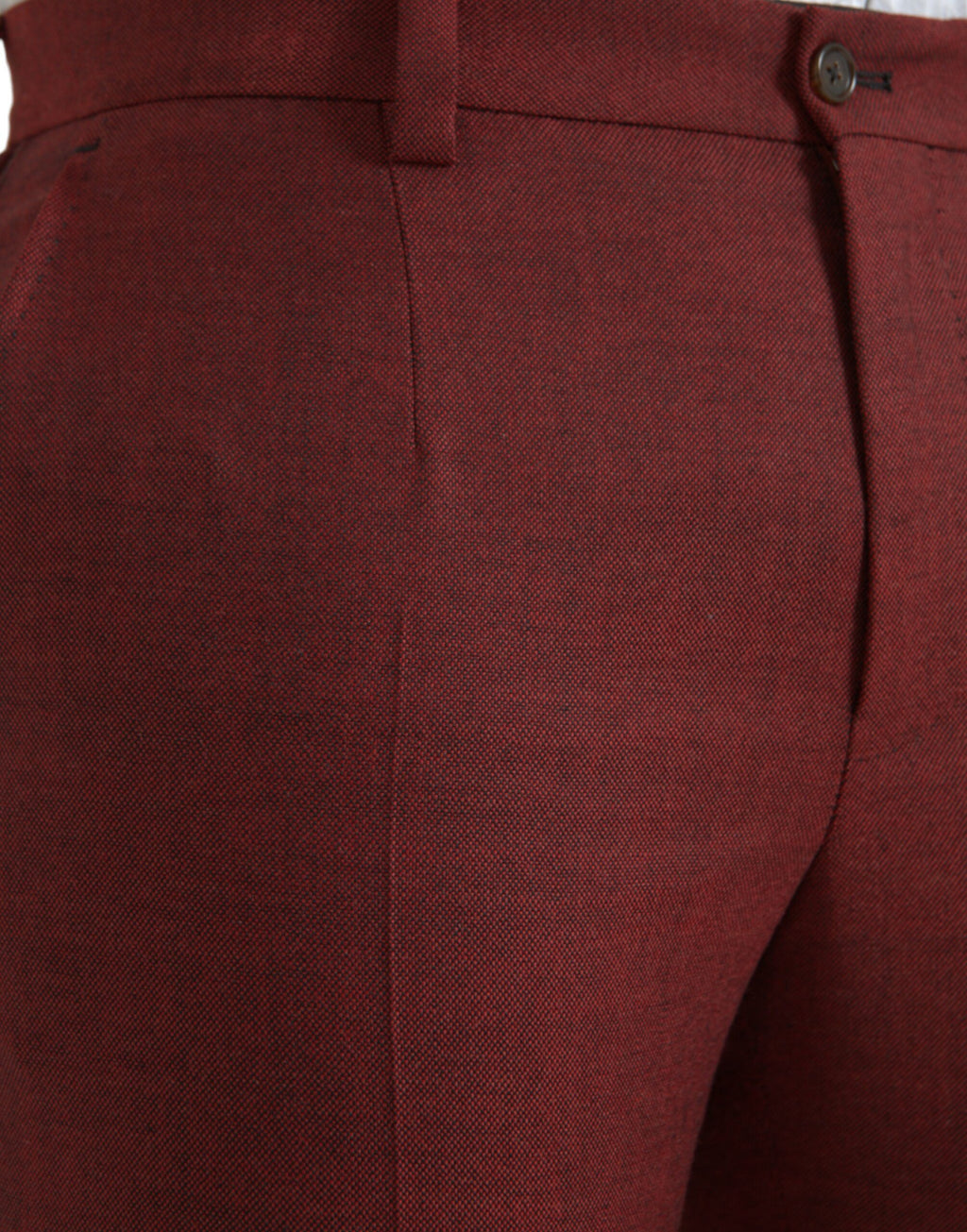 Dolce & Gabbana Red Dress Pants for Men side view