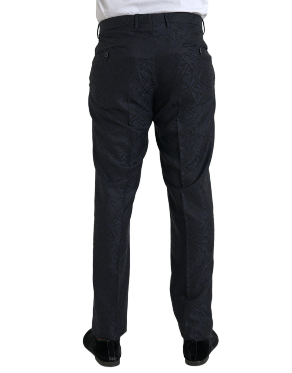 Dolce & Gabbana Blue Dress Pants for Men detail view