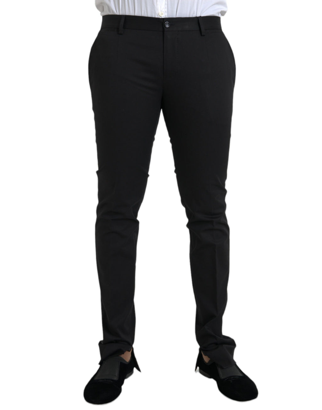 Dolce & Gabbana Black Dress Pants for Men